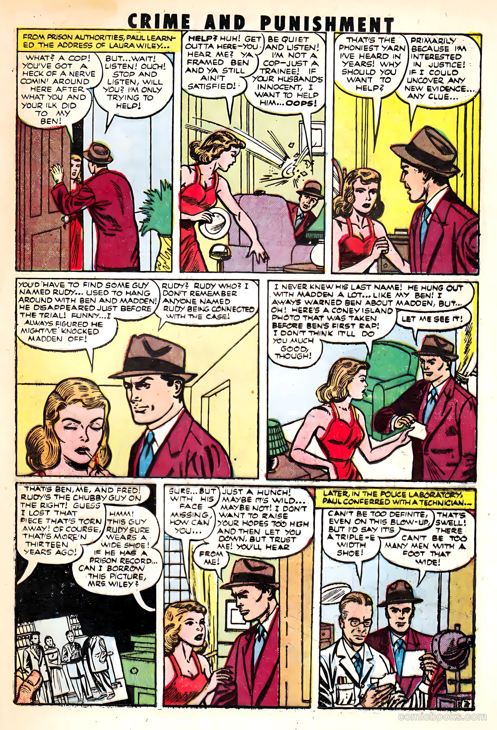 Crime and Punishment #45 (1951) — page 25