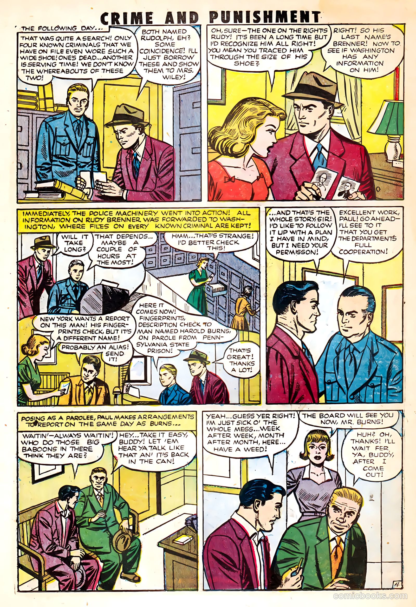 Crime and Punishment #45 (1951) — page 26