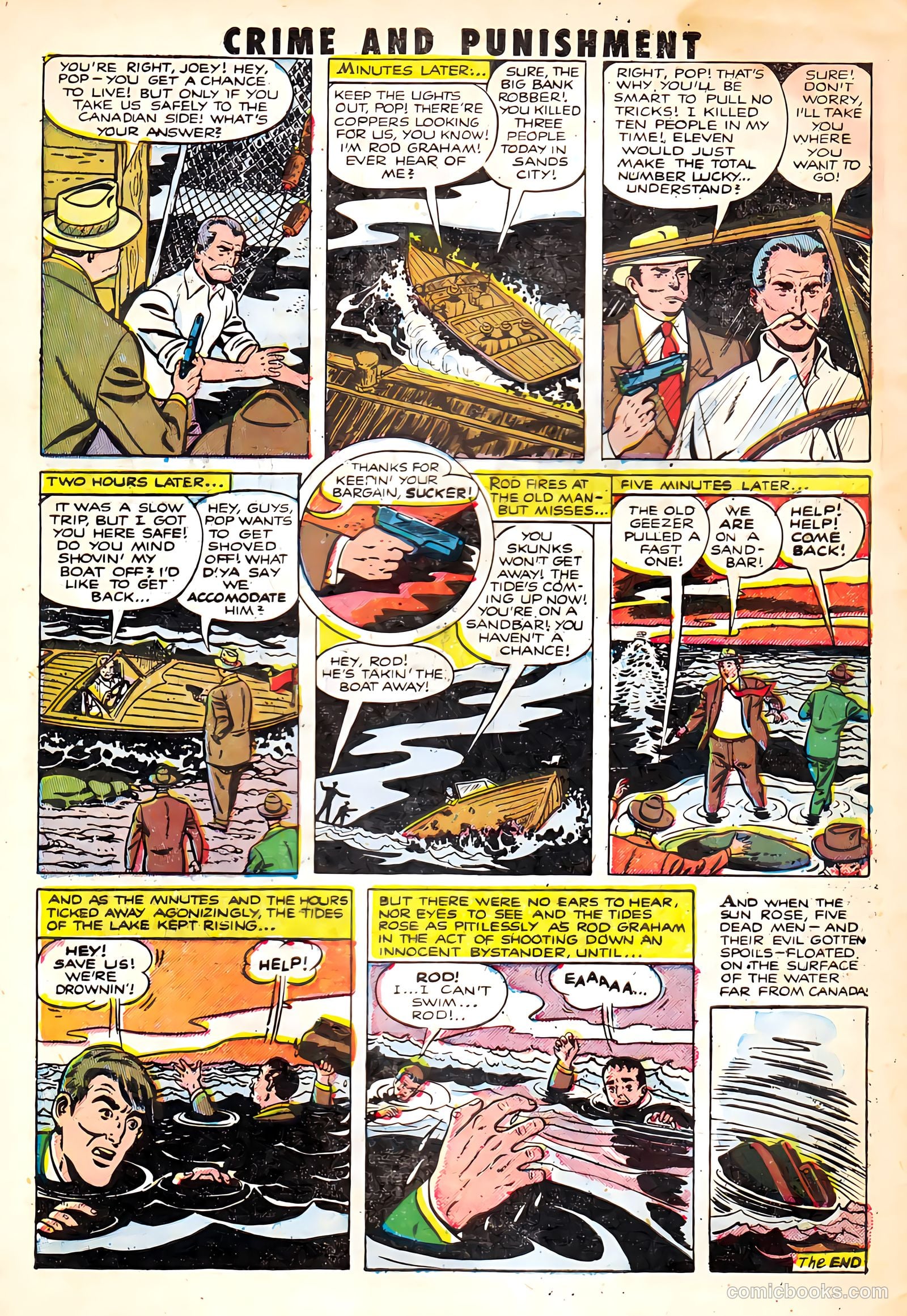 Crime and Punishment #45 (1951) — page 32