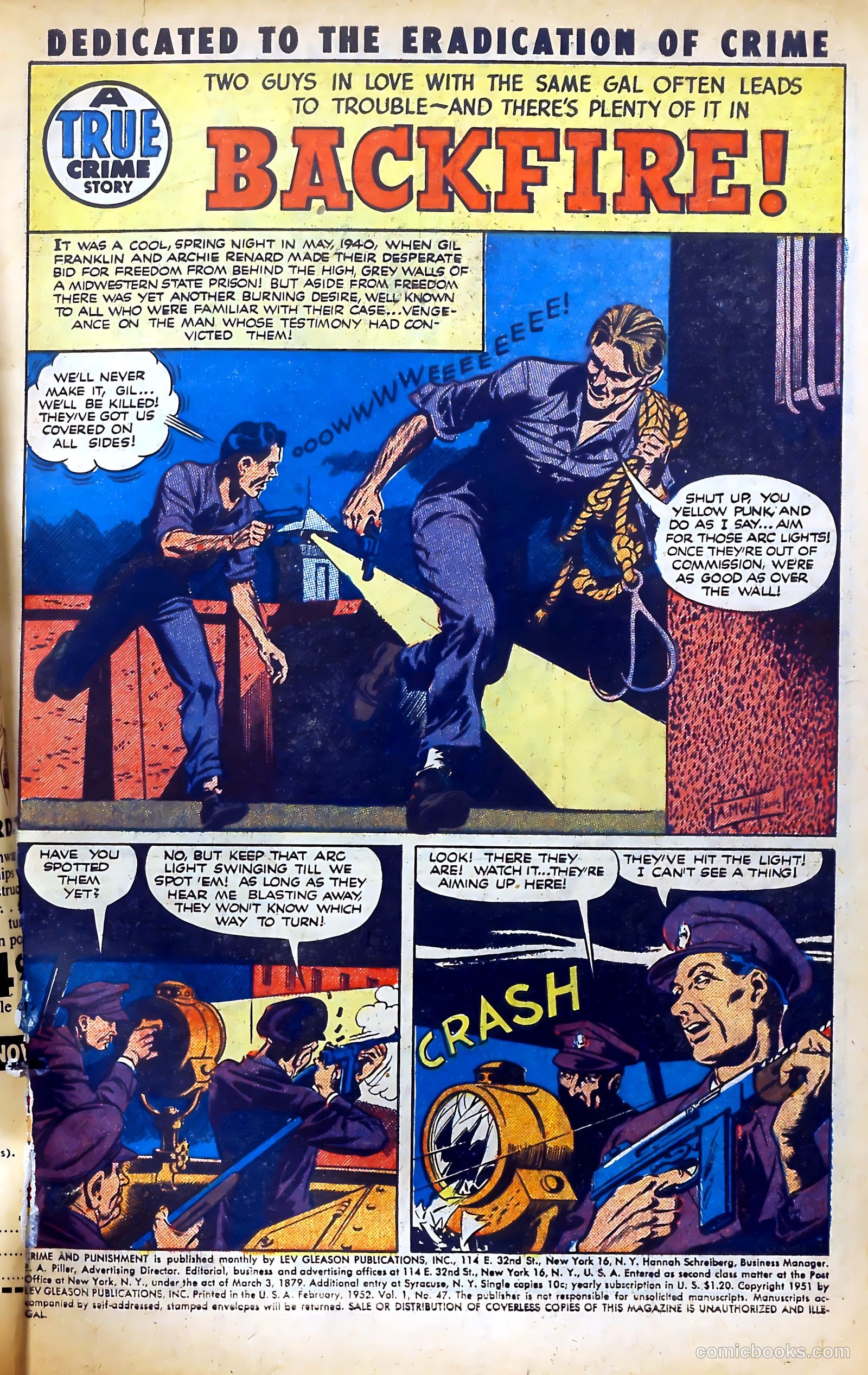 Crime and Punishment #47 (1952) — page 3 of 37
