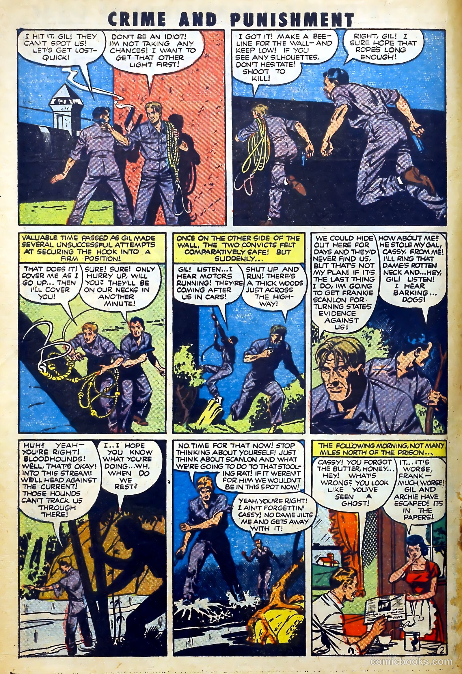 Crime and Punishment #47 (1952) — page 4 of 37