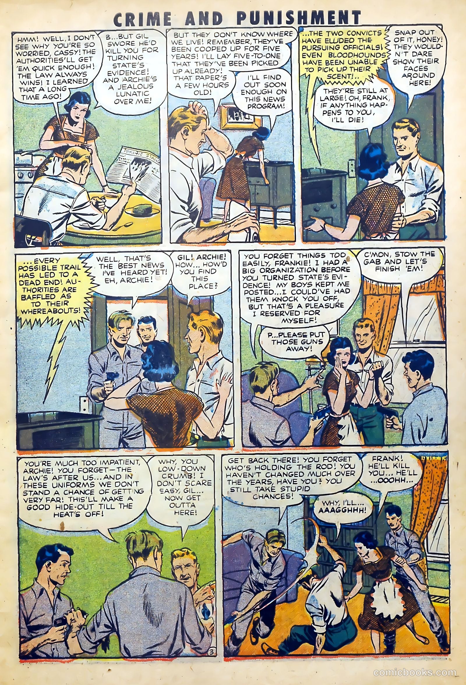 Crime and Punishment #47 (1952) — page 5 of 37