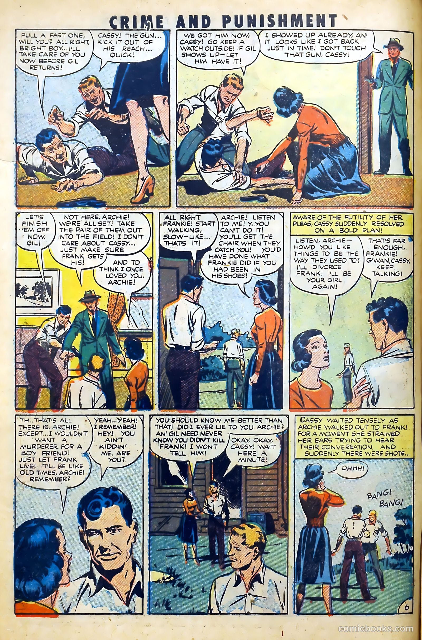 Crime and Punishment #47 (1952) — page 8 of 37
