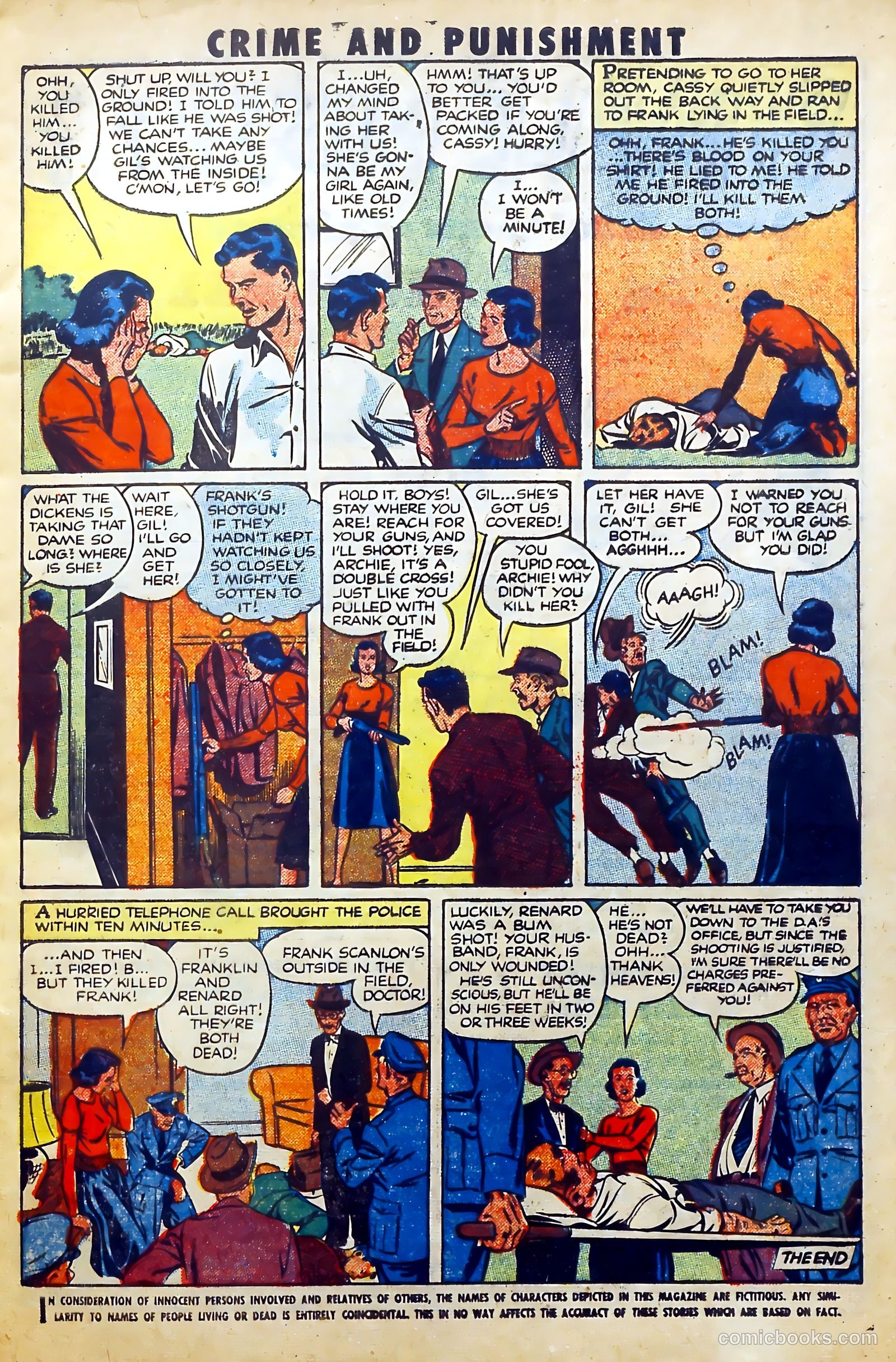 Crime and Punishment #47 (1952) — page 9 of 37
