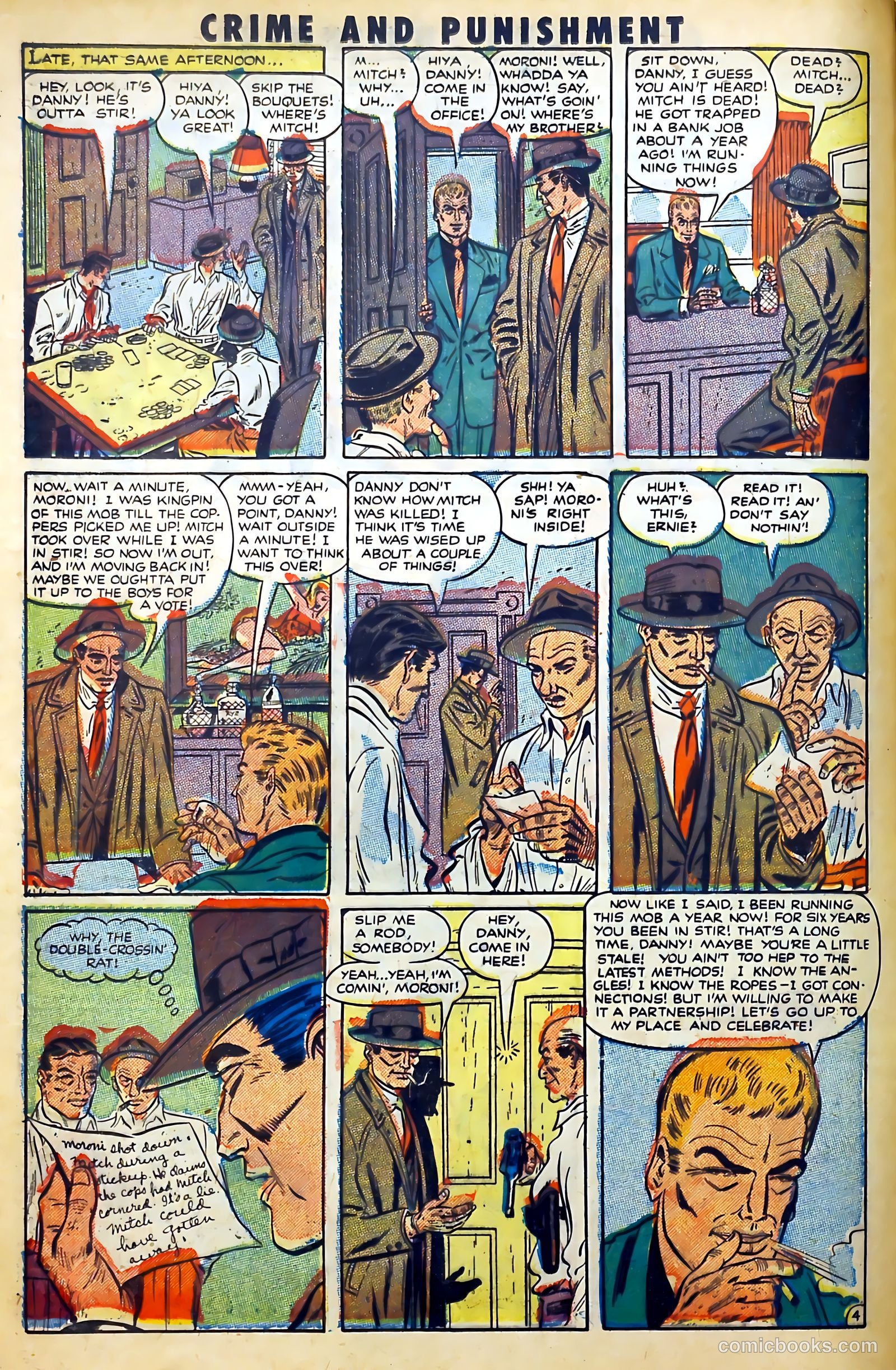 Crime and Punishment #47 (1952) — page 14 of 37