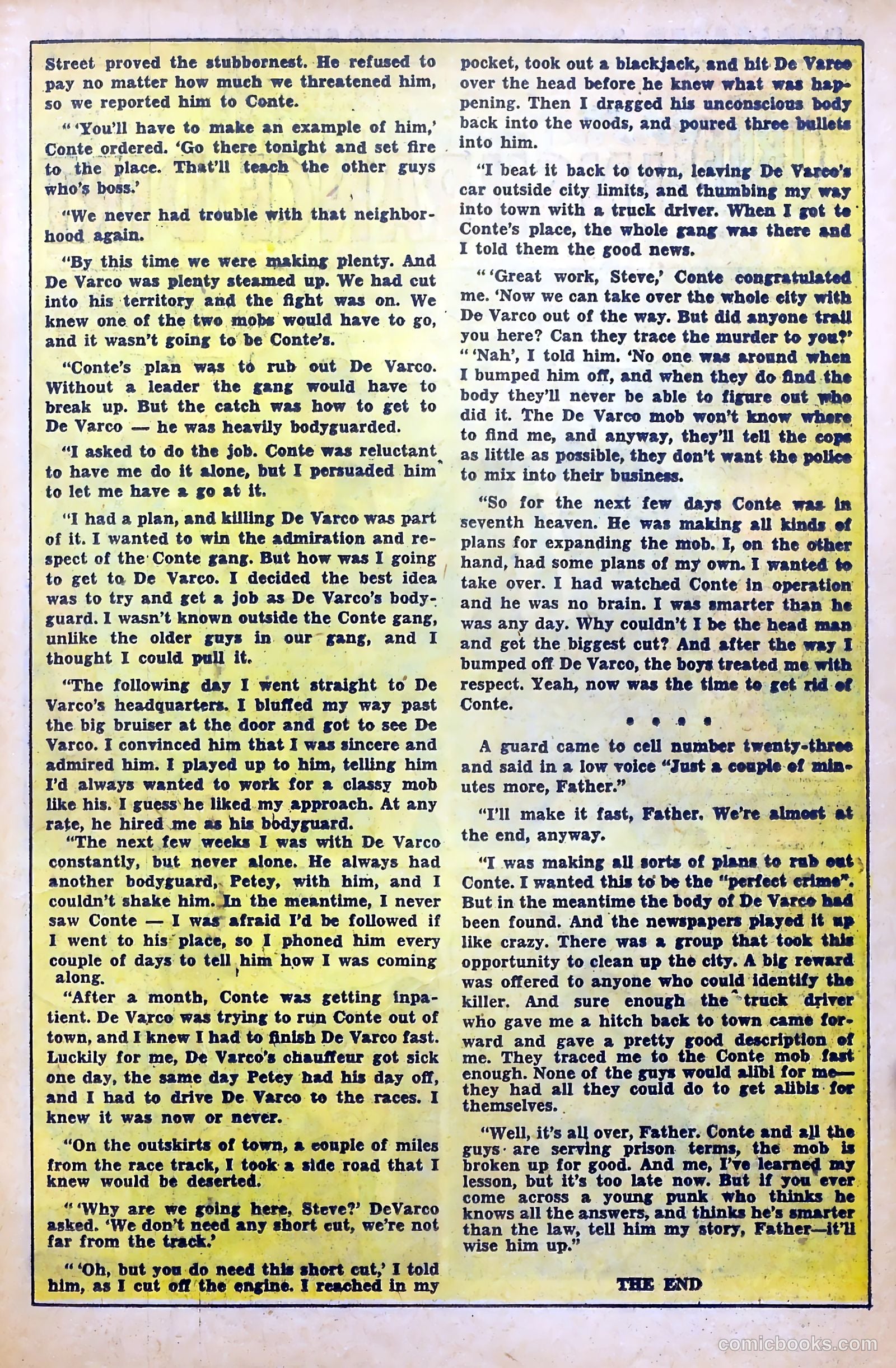 Crime and Punishment #47 (1952) — page 19 of 37