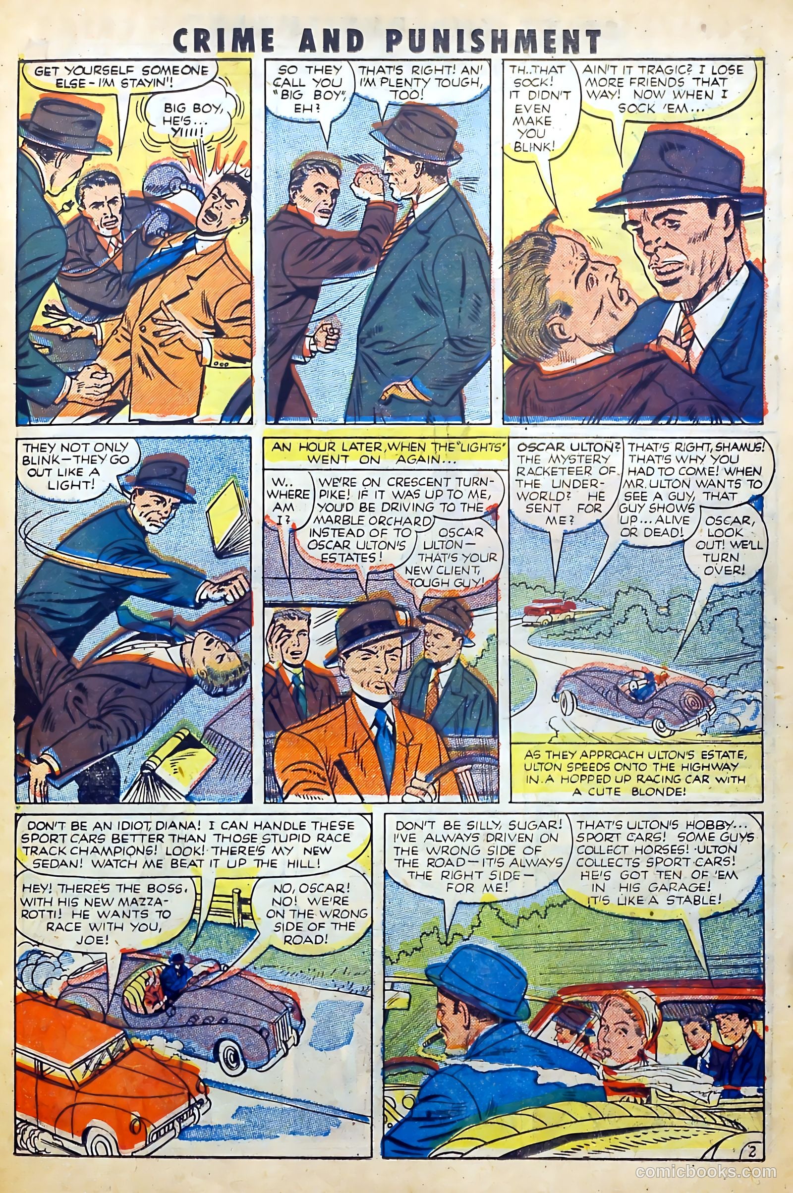 Crime and Punishment #47 (1952) — page 21 of 37