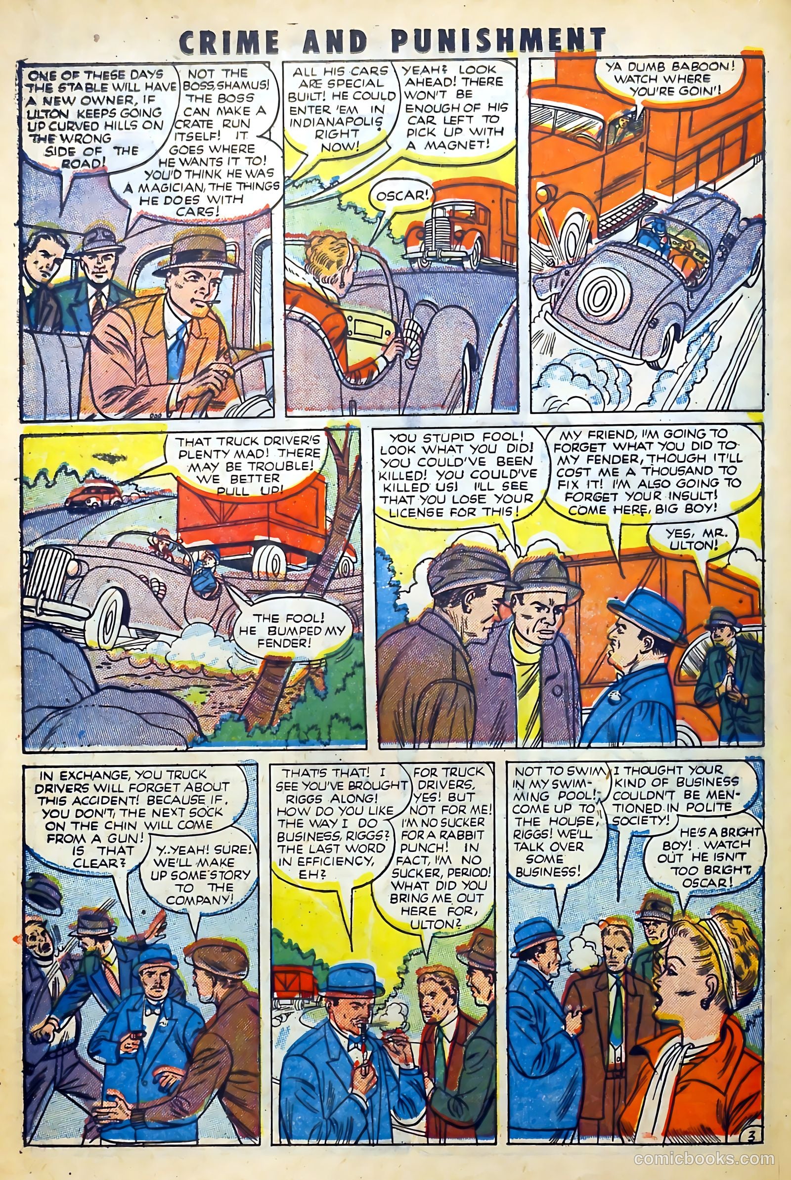 Crime and Punishment #47 (1952) — page 22 of 37