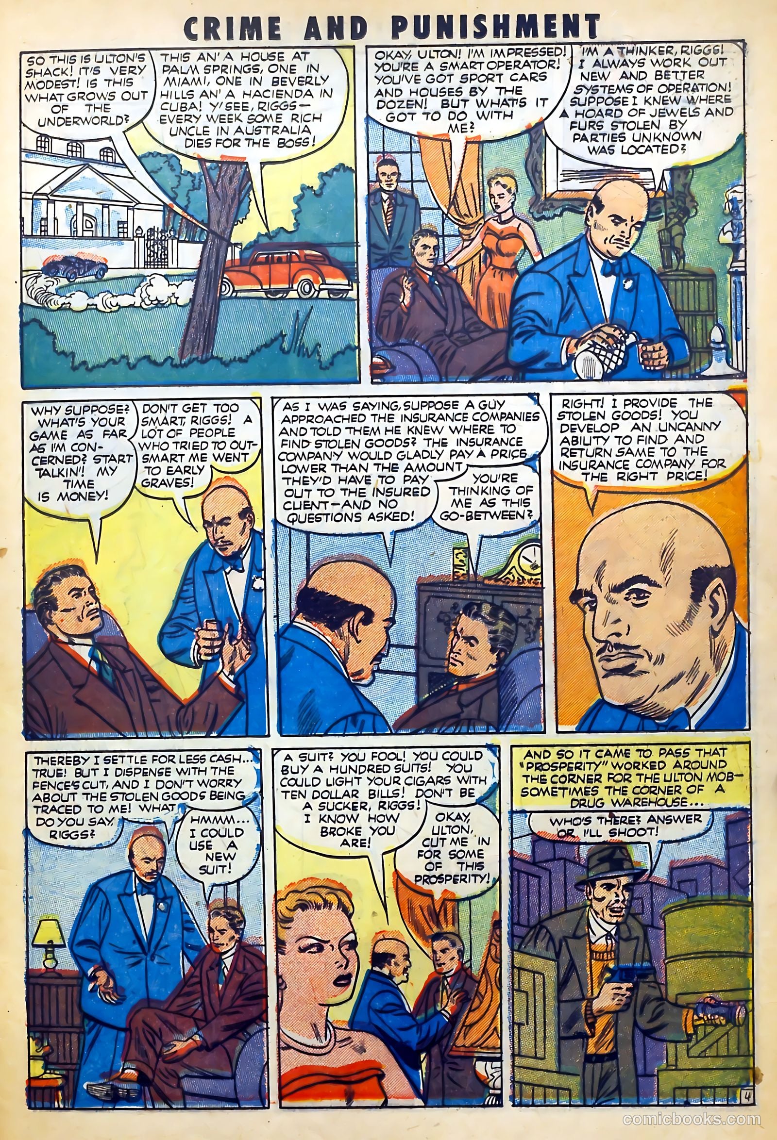 Crime and Punishment #47 (1952) — page 23 of 37