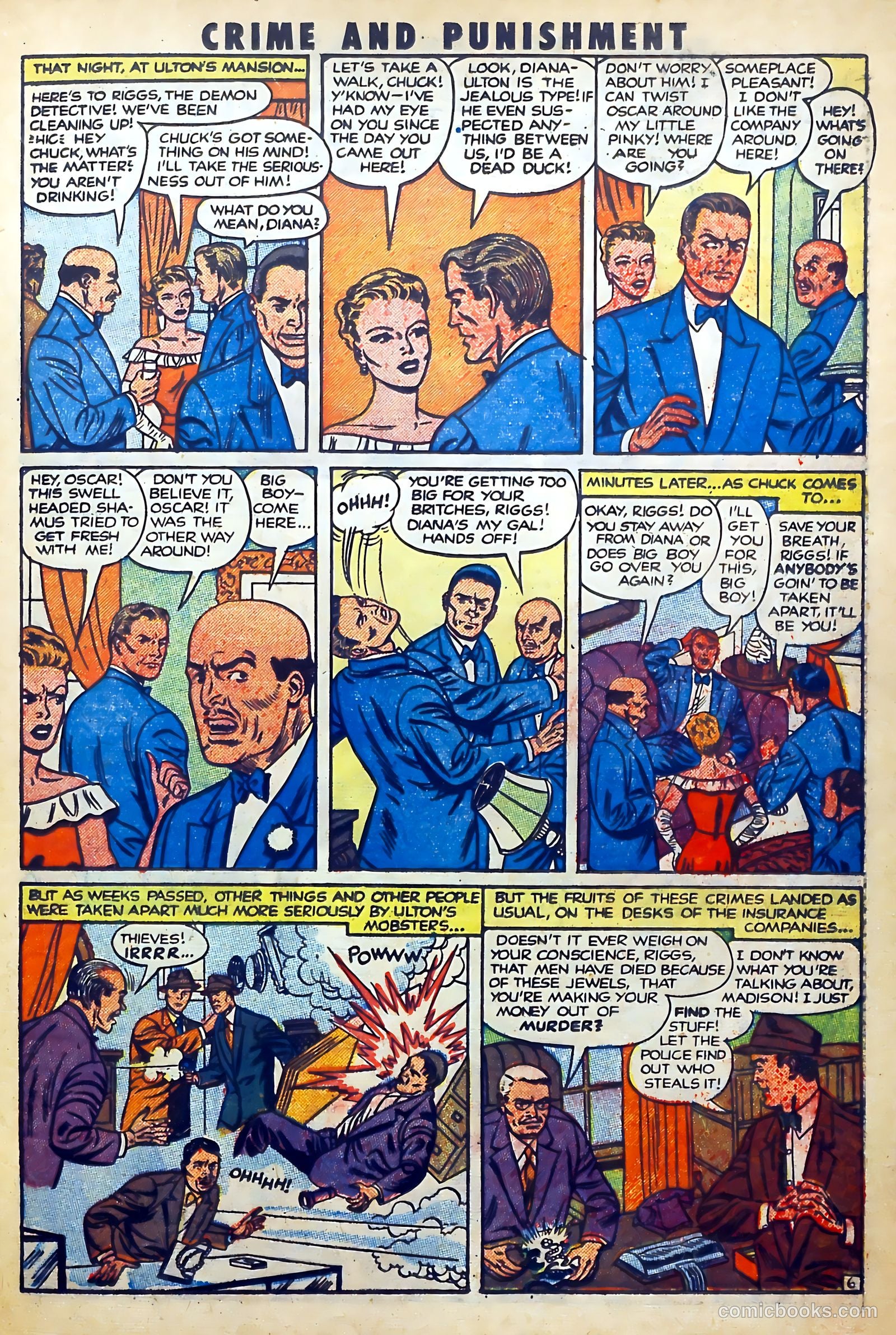 Crime and Punishment #47 (1952) — page 25 of 37