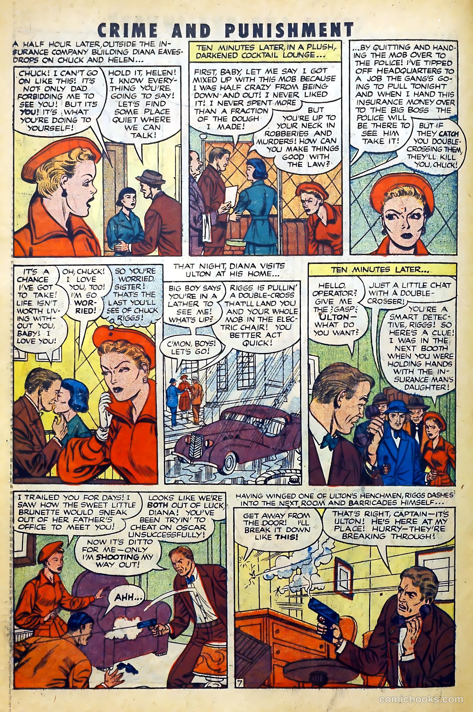 Crime and Punishment #47 (1952) — page 26 of 37