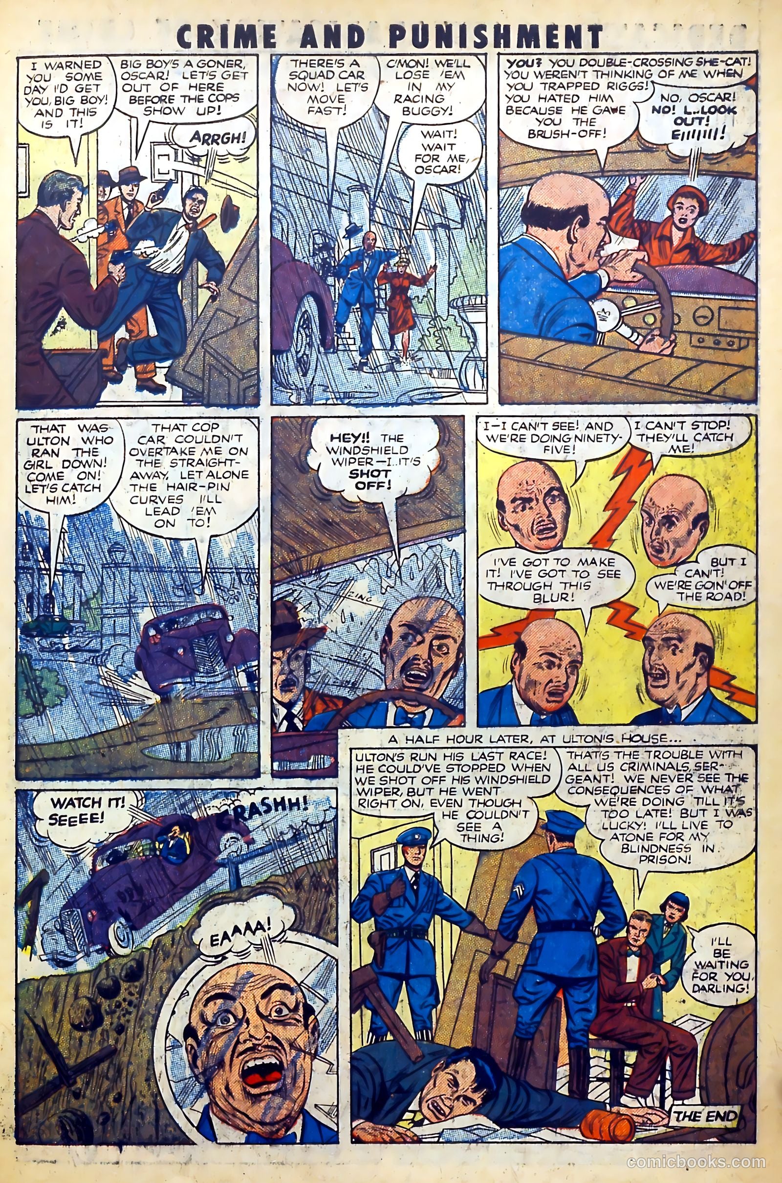 Crime and Punishment #47 (1952) — page 27 of 37