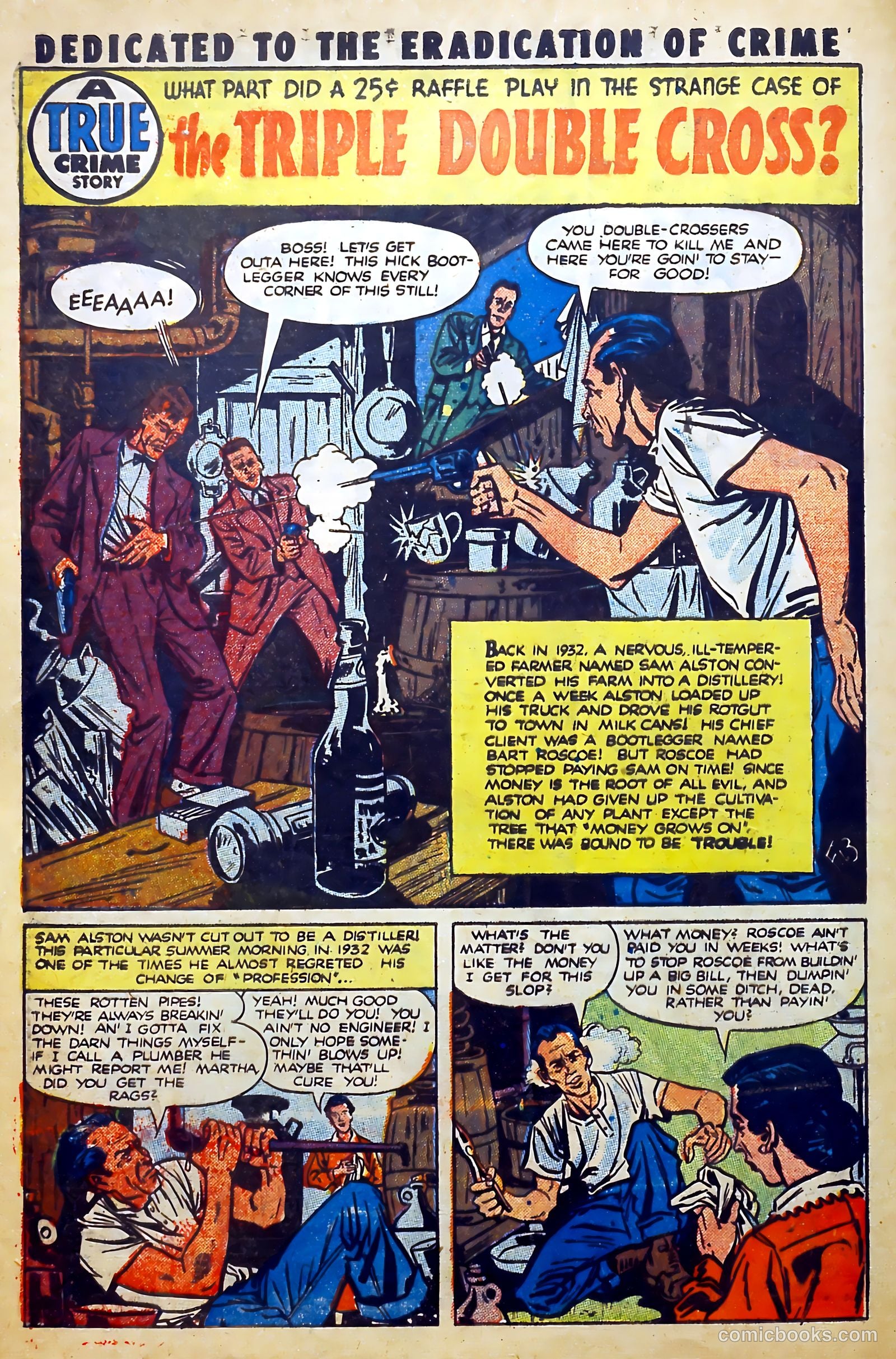 Crime and Punishment #47 (1952) — page 28 of 37