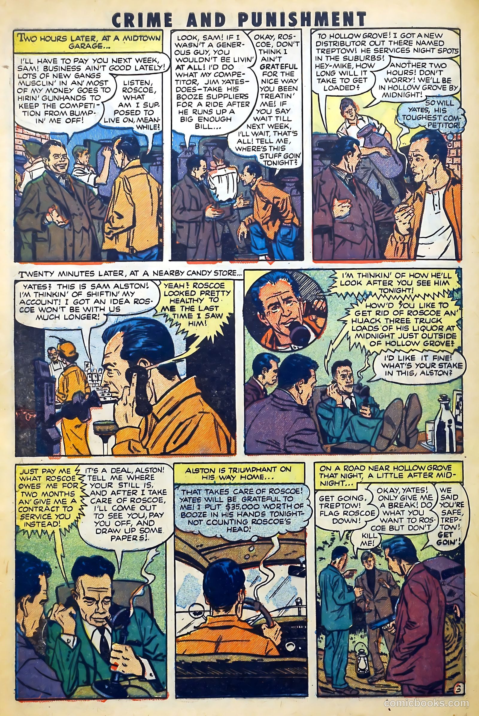Crime and Punishment #47 (1952) — page 30 of 37