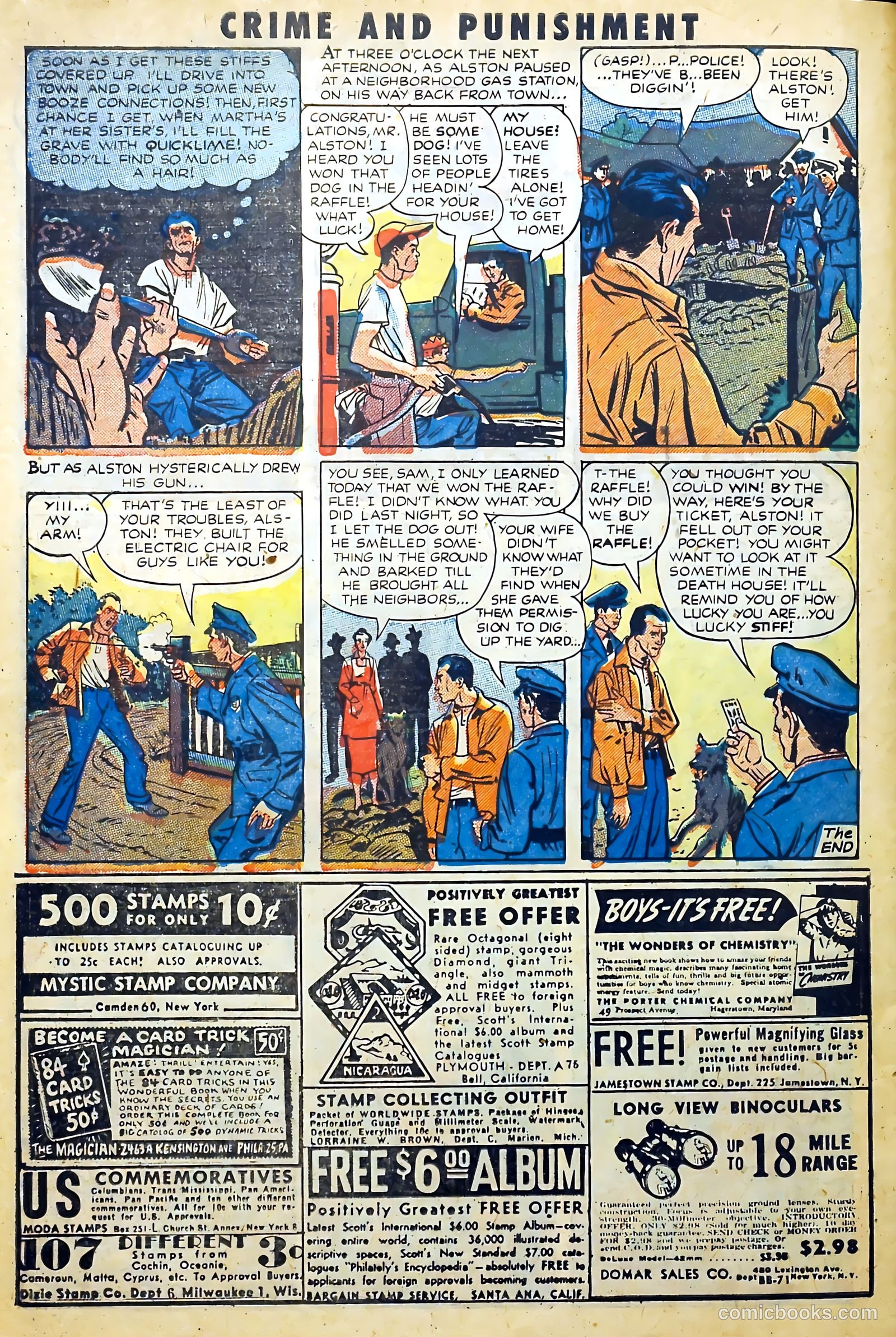 Crime and Punishment #47 (1952) — page 32 of 37