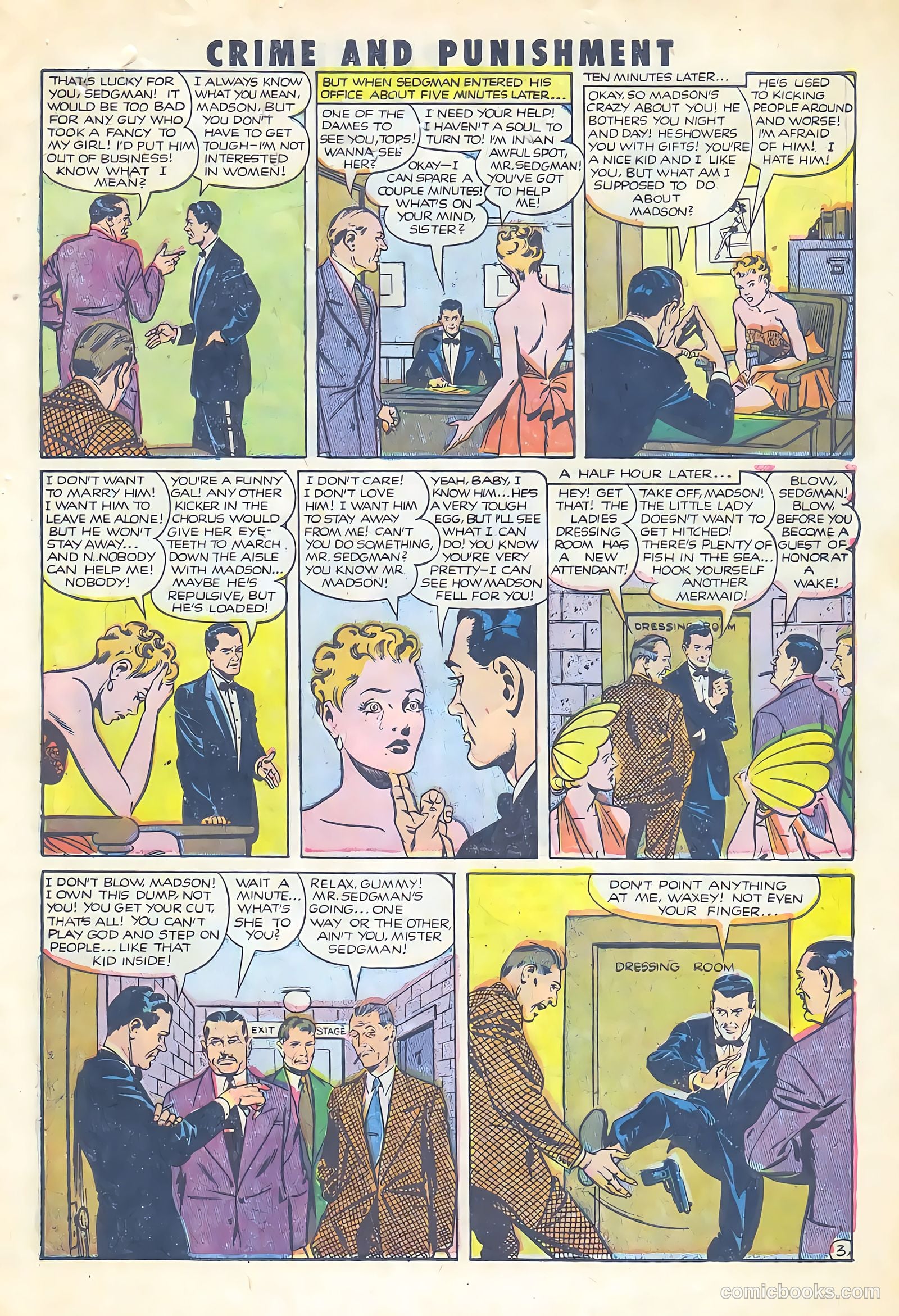 Crime and Punishment #48 (1952) — page 5