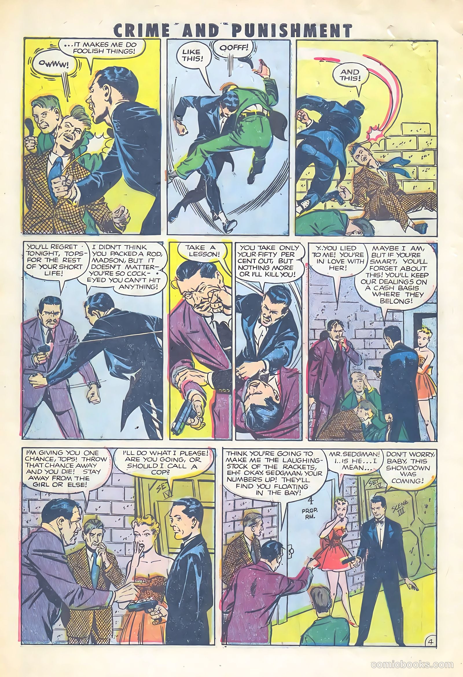 Crime and Punishment #48 (1952) — page 6