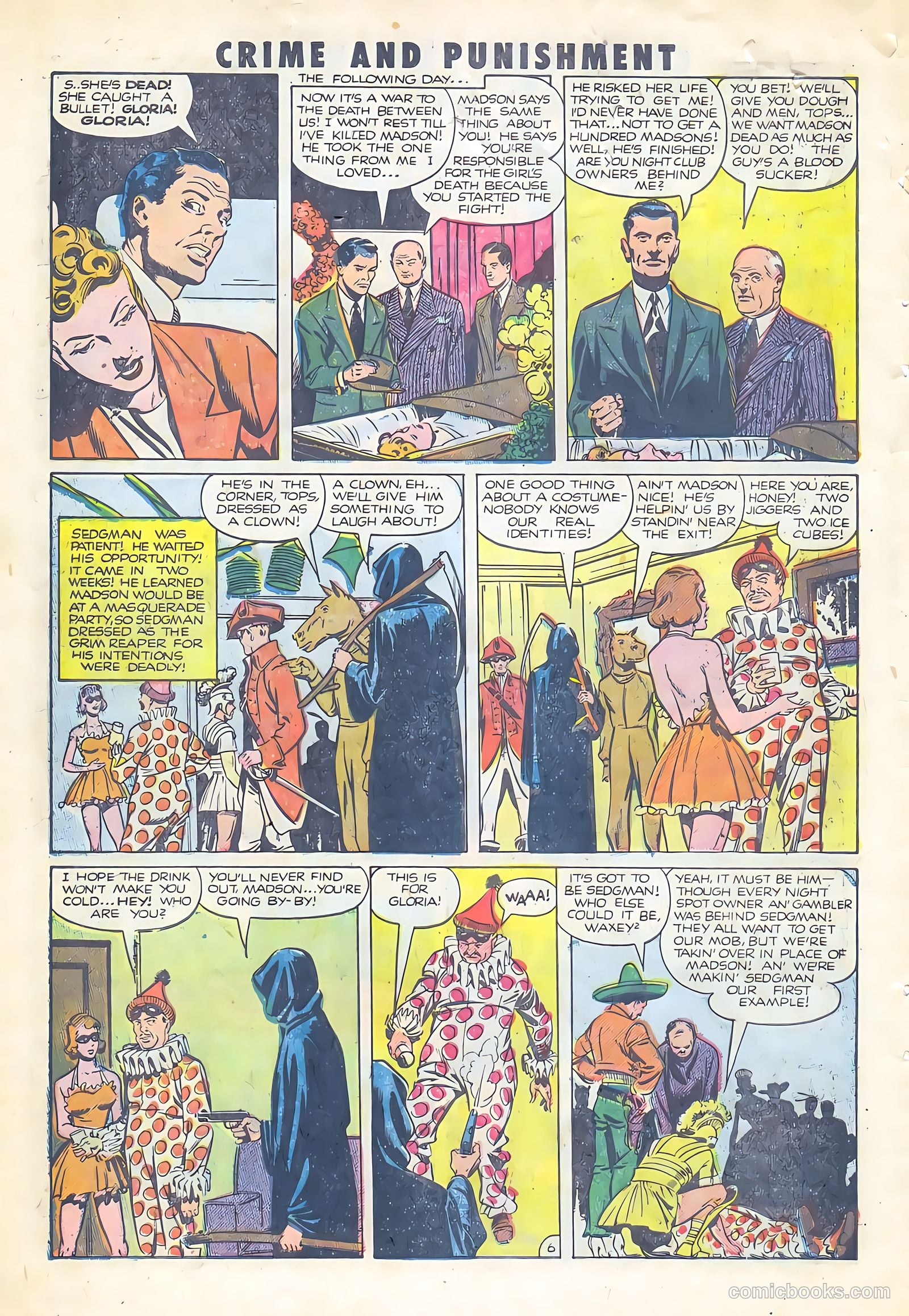 Crime and Punishment #48 (1952) — page 8