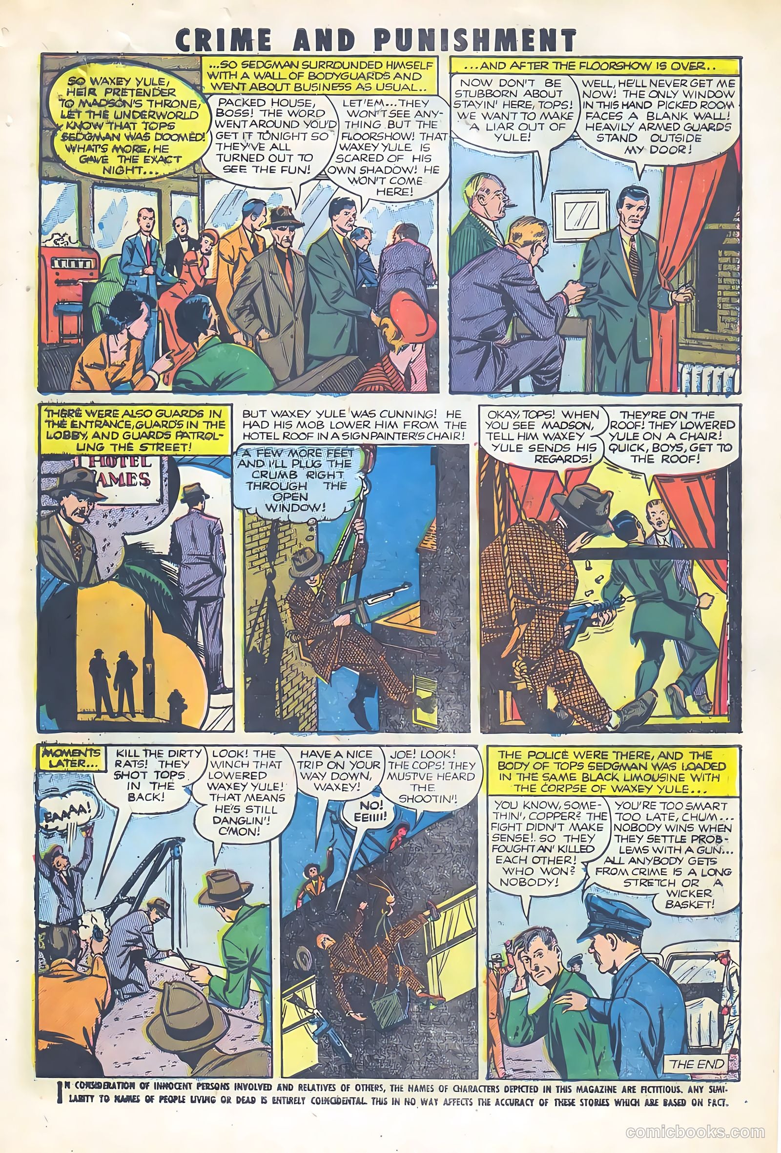 Crime and Punishment #48 (1952) — page 9
