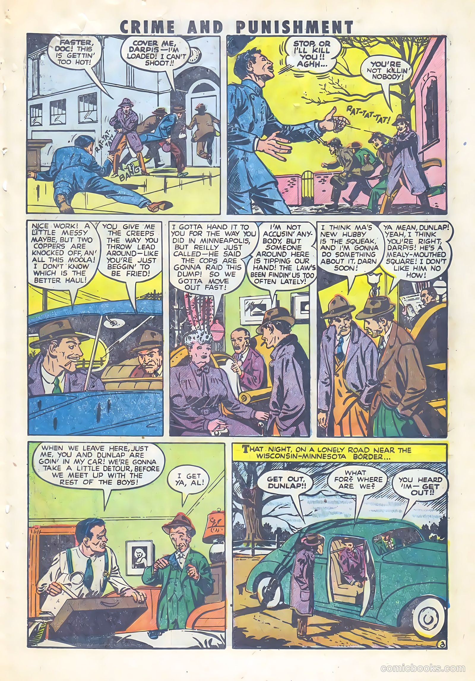 Crime and Punishment #48 (1952) — page 13