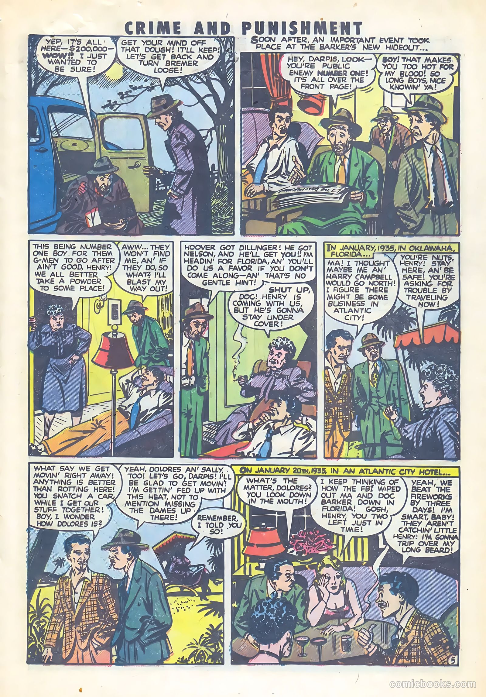 Crime and Punishment #48 (1952) — page 15