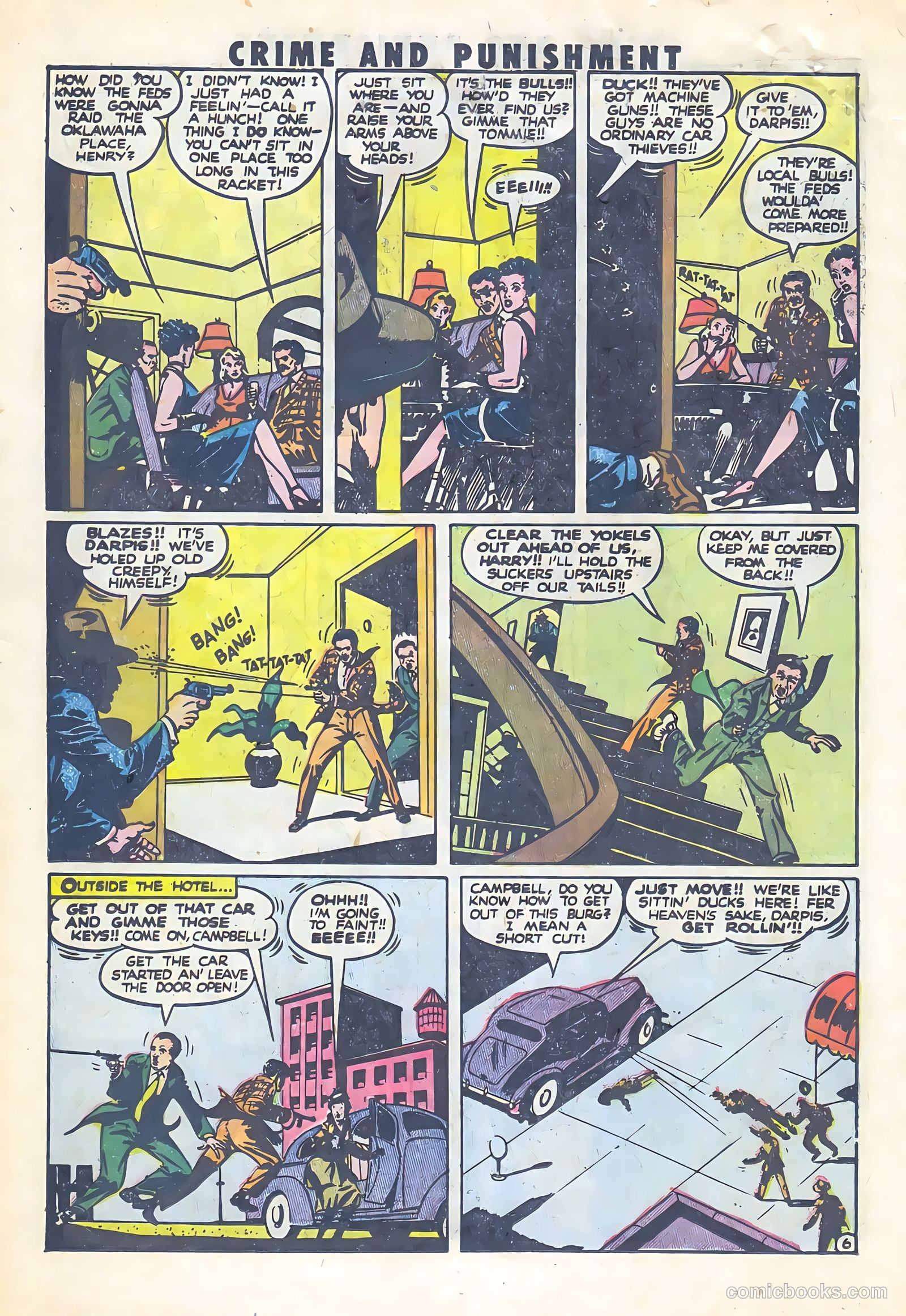 Crime and Punishment #48 (1952) — page 16