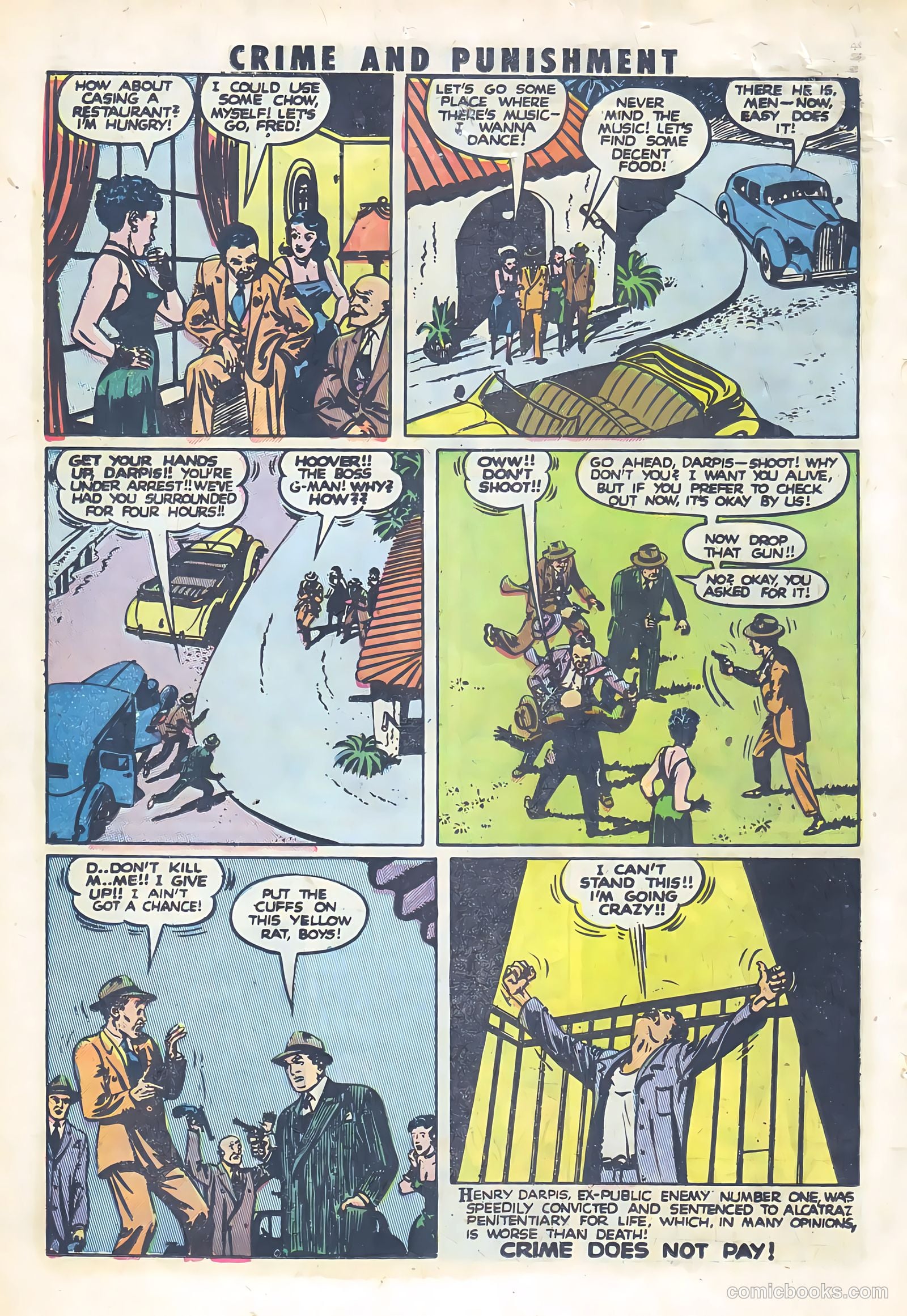 Crime and Punishment #48 (1952) — page 18
