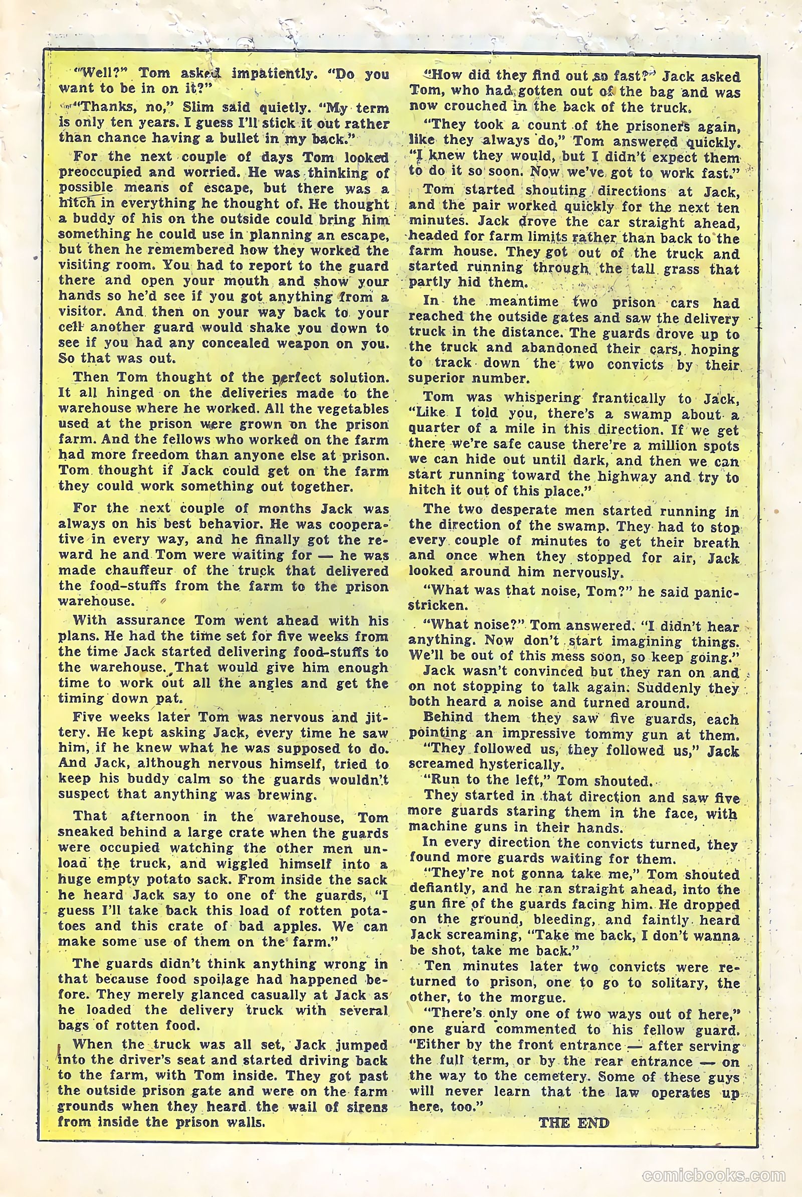 Crime and Punishment #48 (1952) — page 21