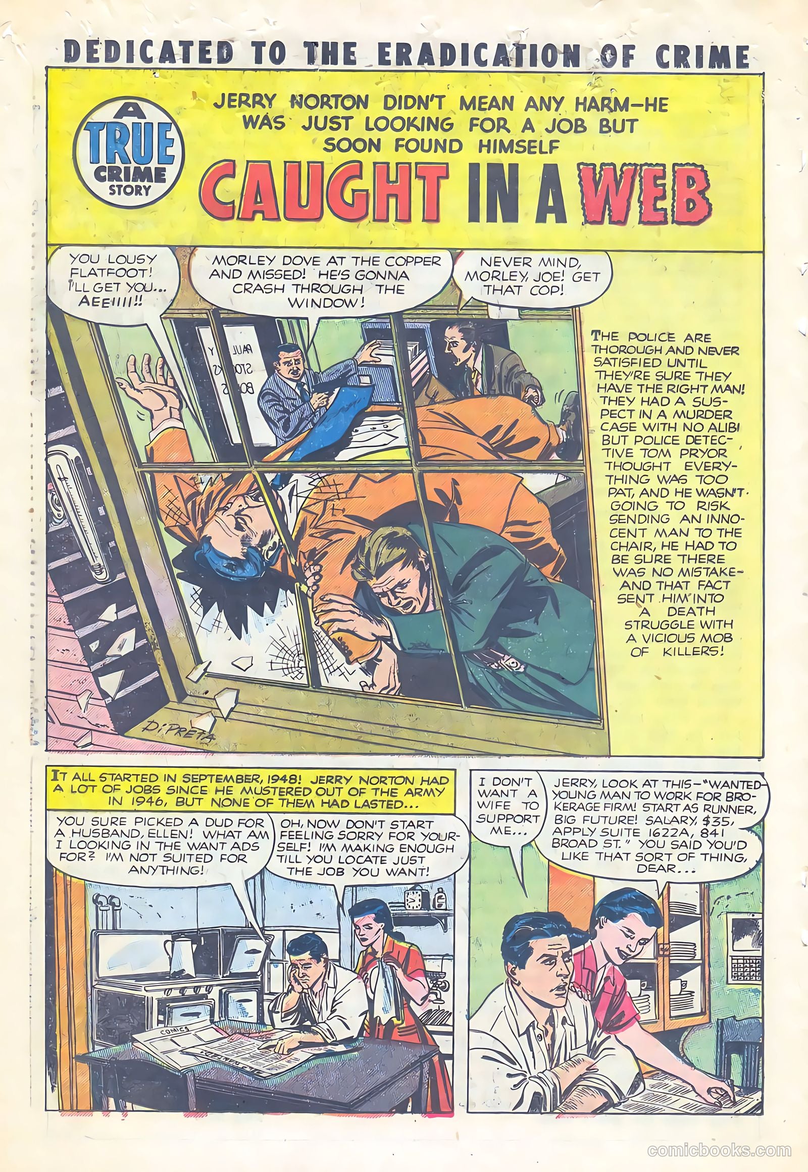 Crime and Punishment #48 (1952) — page 22