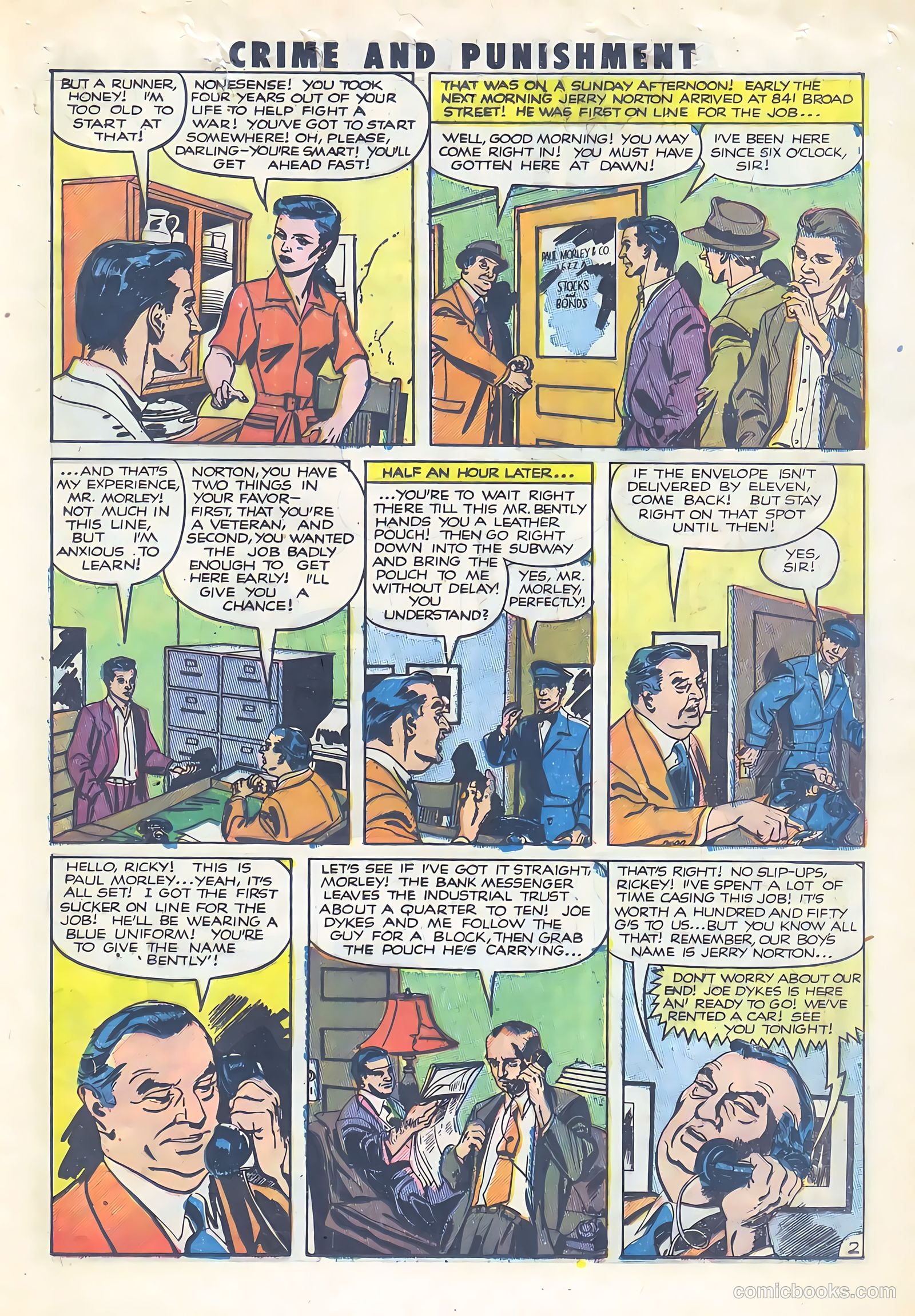 Crime and Punishment #48 (1952) — page 23