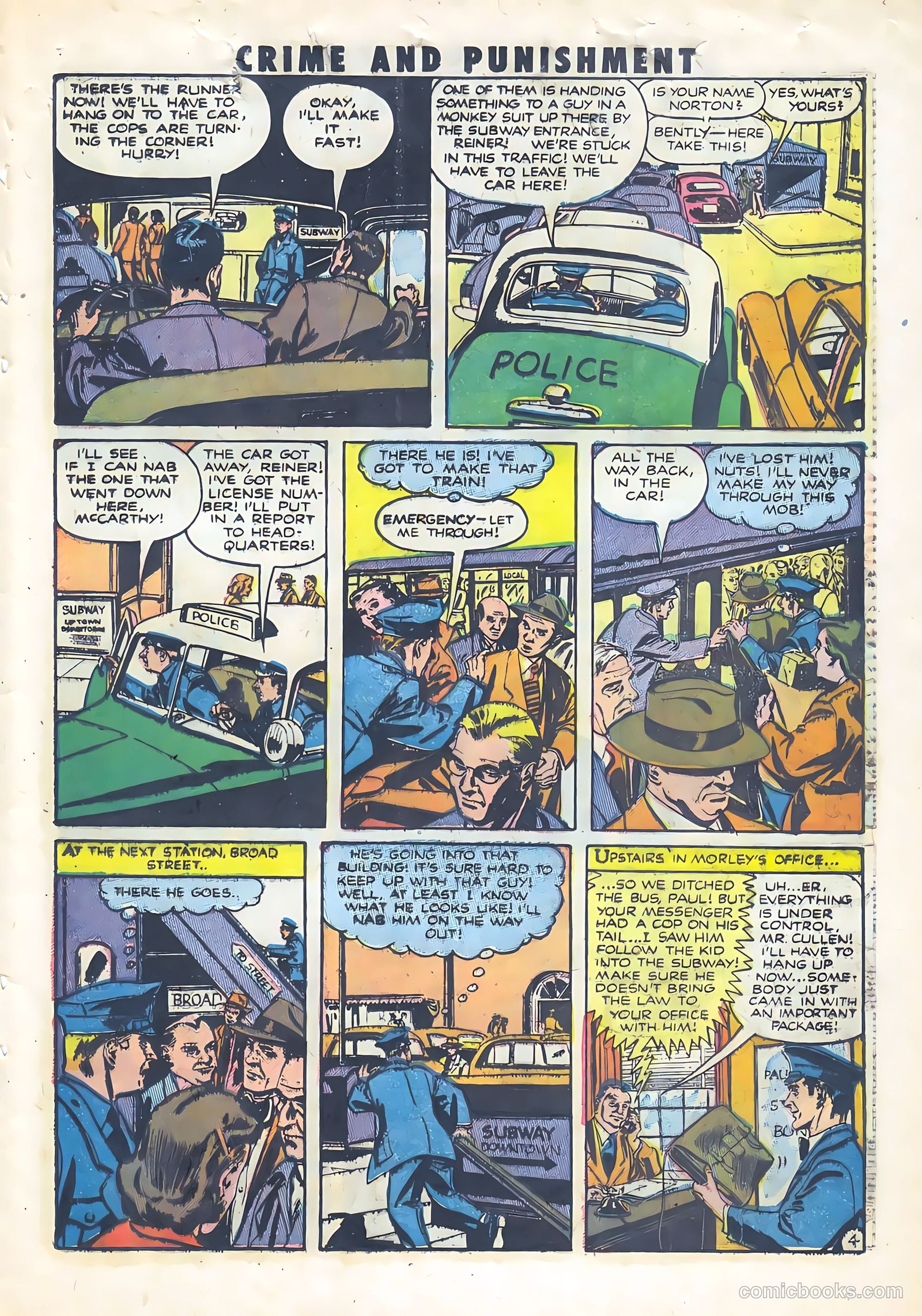 Crime and Punishment #48 (1952) — page 25