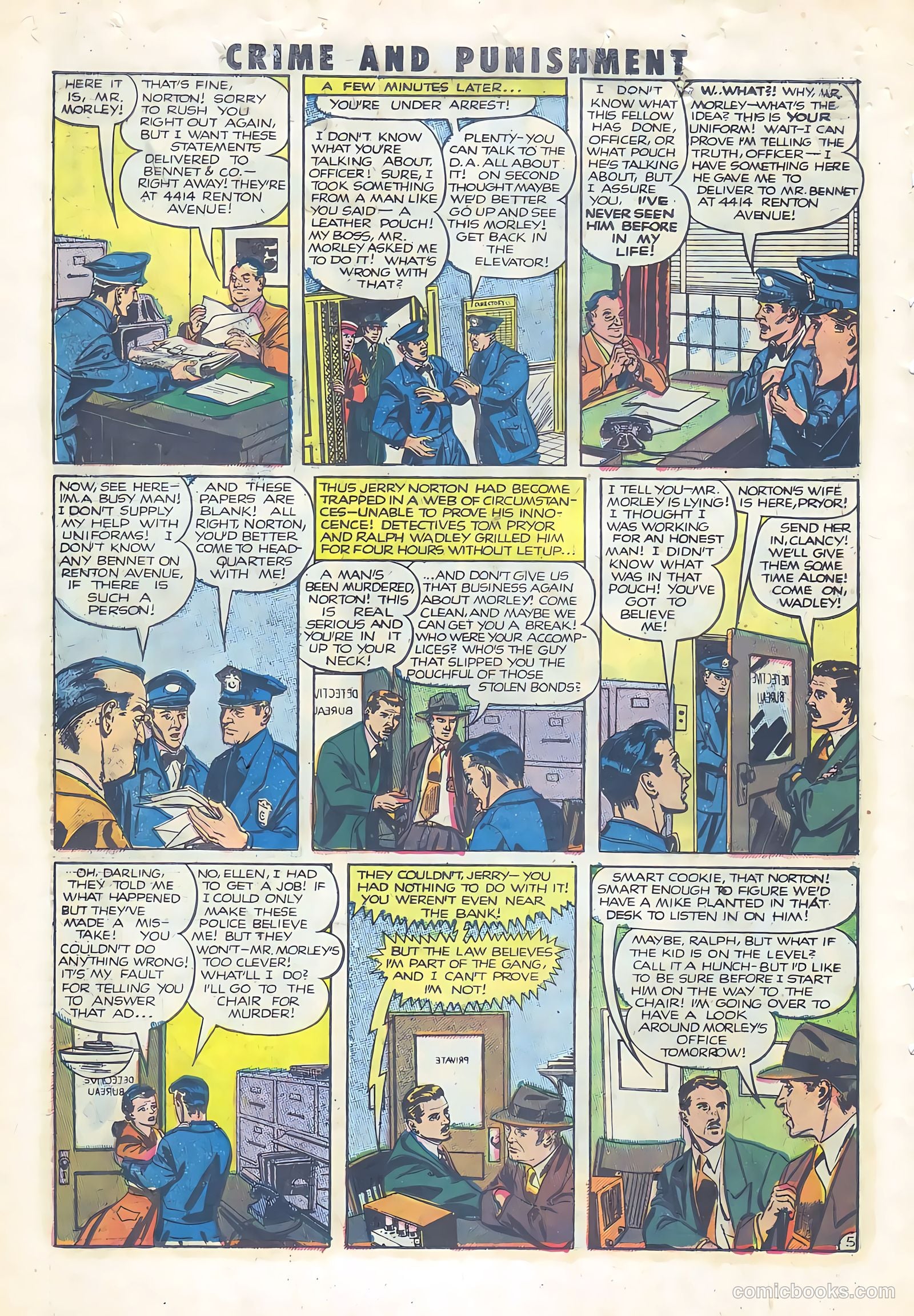 Crime and Punishment #48 (1952) — page 26