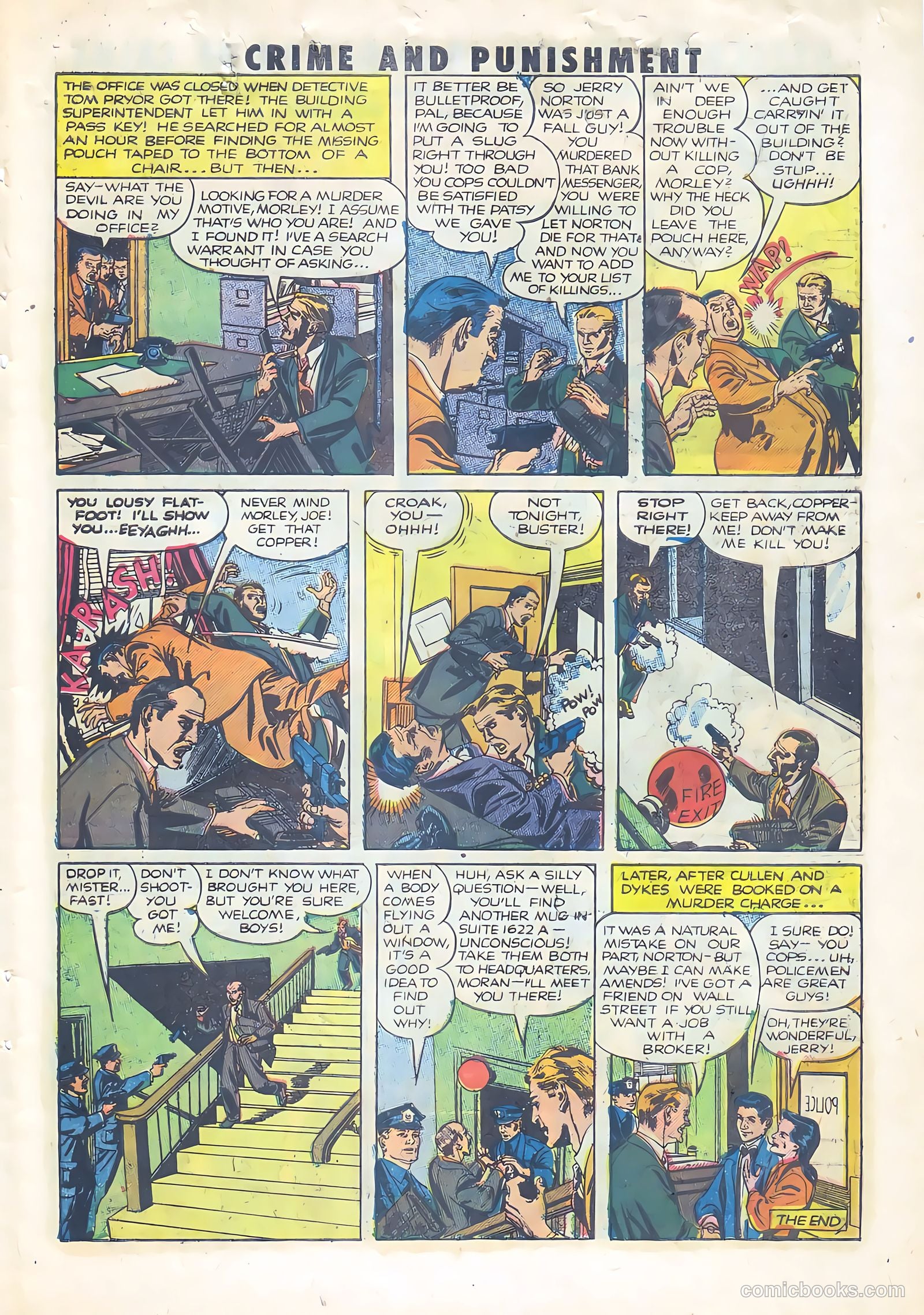 Crime and Punishment #48 (1952) — page 27