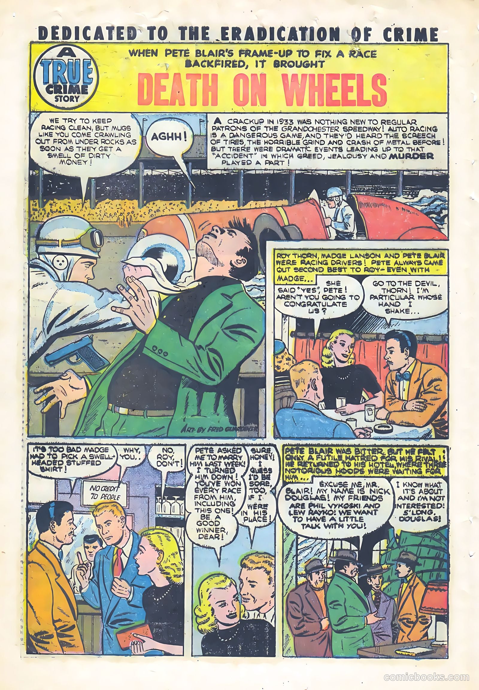 Crime and Punishment #48 (1952) — page 28