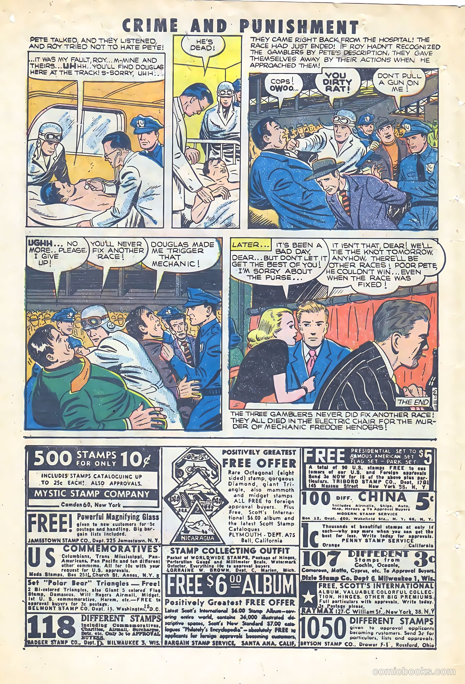 Crime and Punishment #48 (1952) — page 32