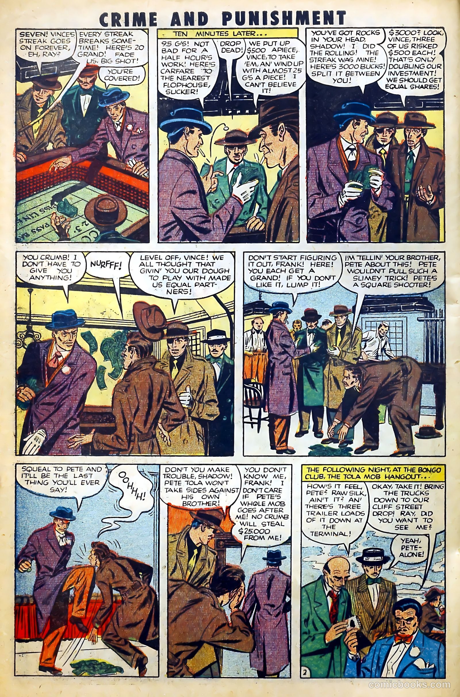 Crime and Punishment #49 (1952) — page 4 of 37