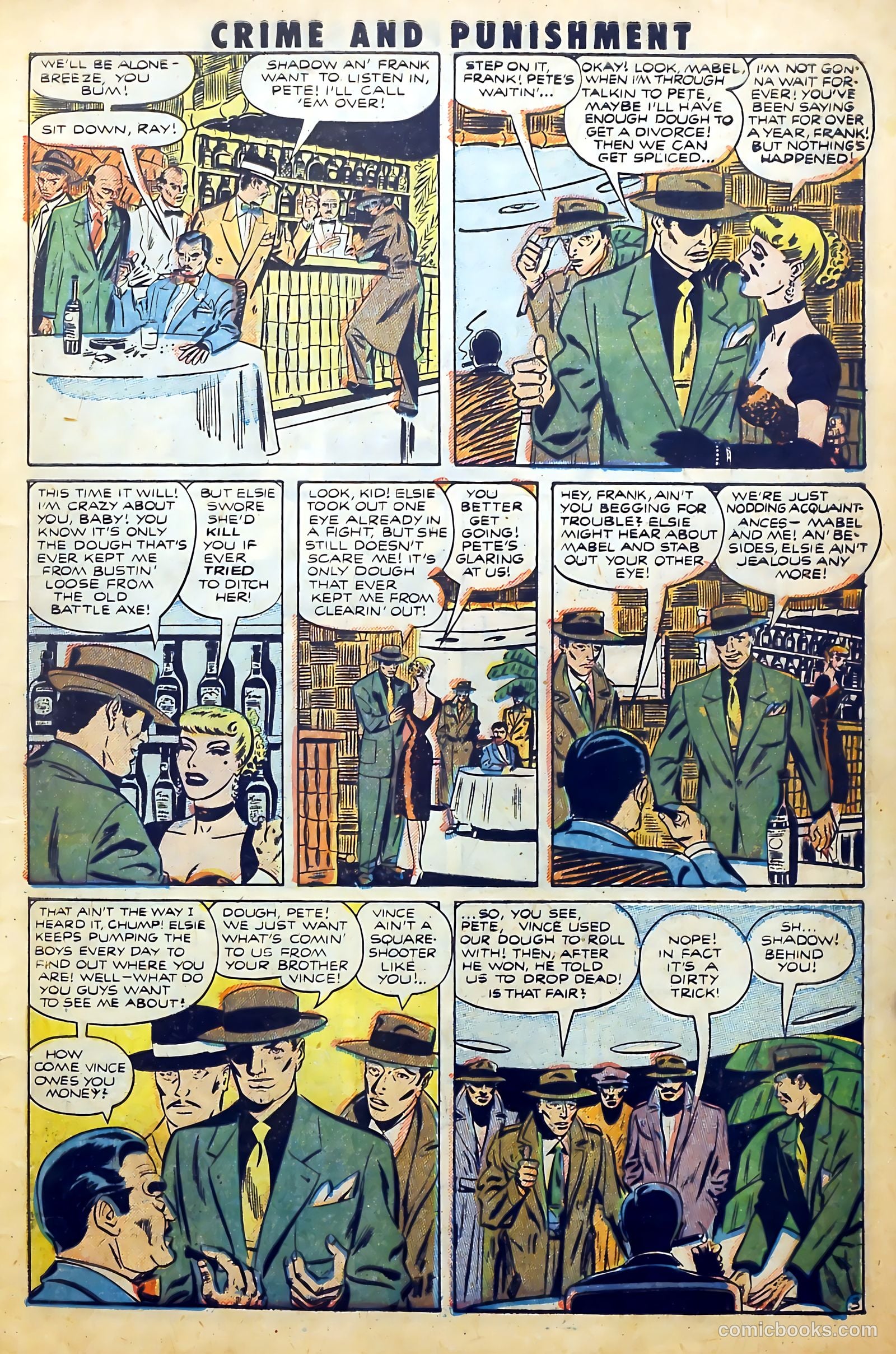 Crime and Punishment #49 (1952) — page 5 of 37