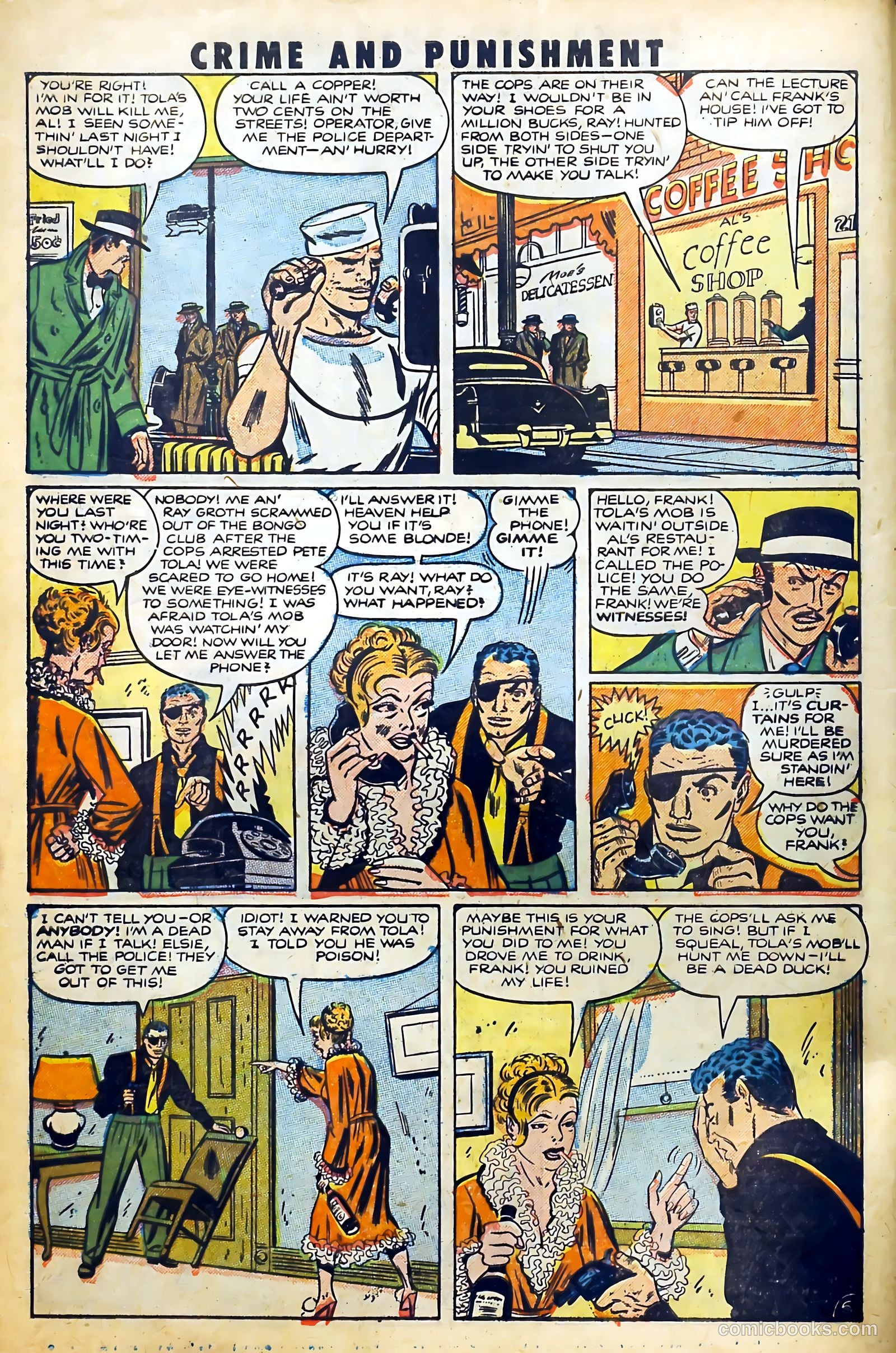 Crime and Punishment #49 (1952) — page 8 of 37