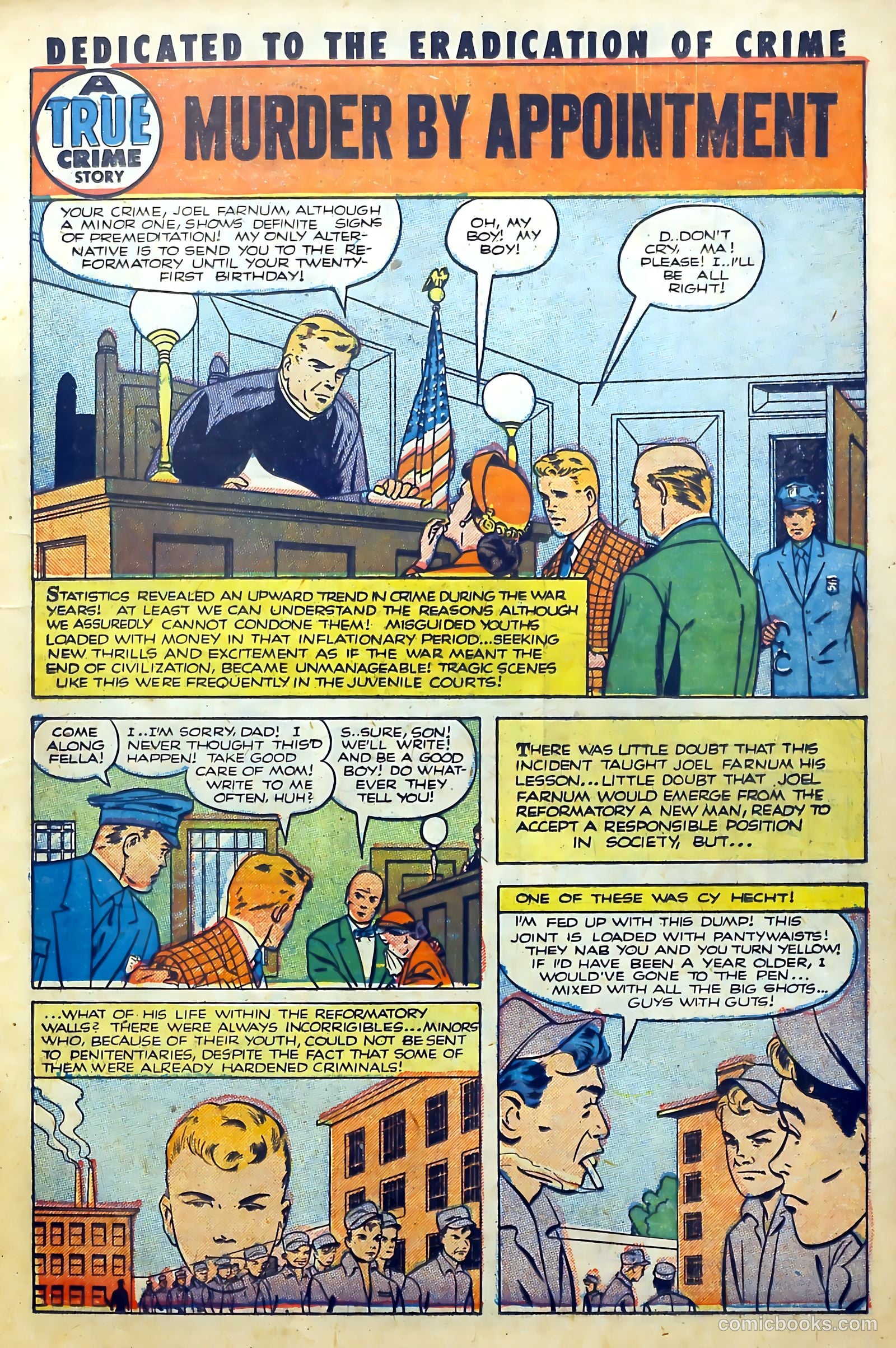 Crime and Punishment #49 (1952) — page 13 of 37