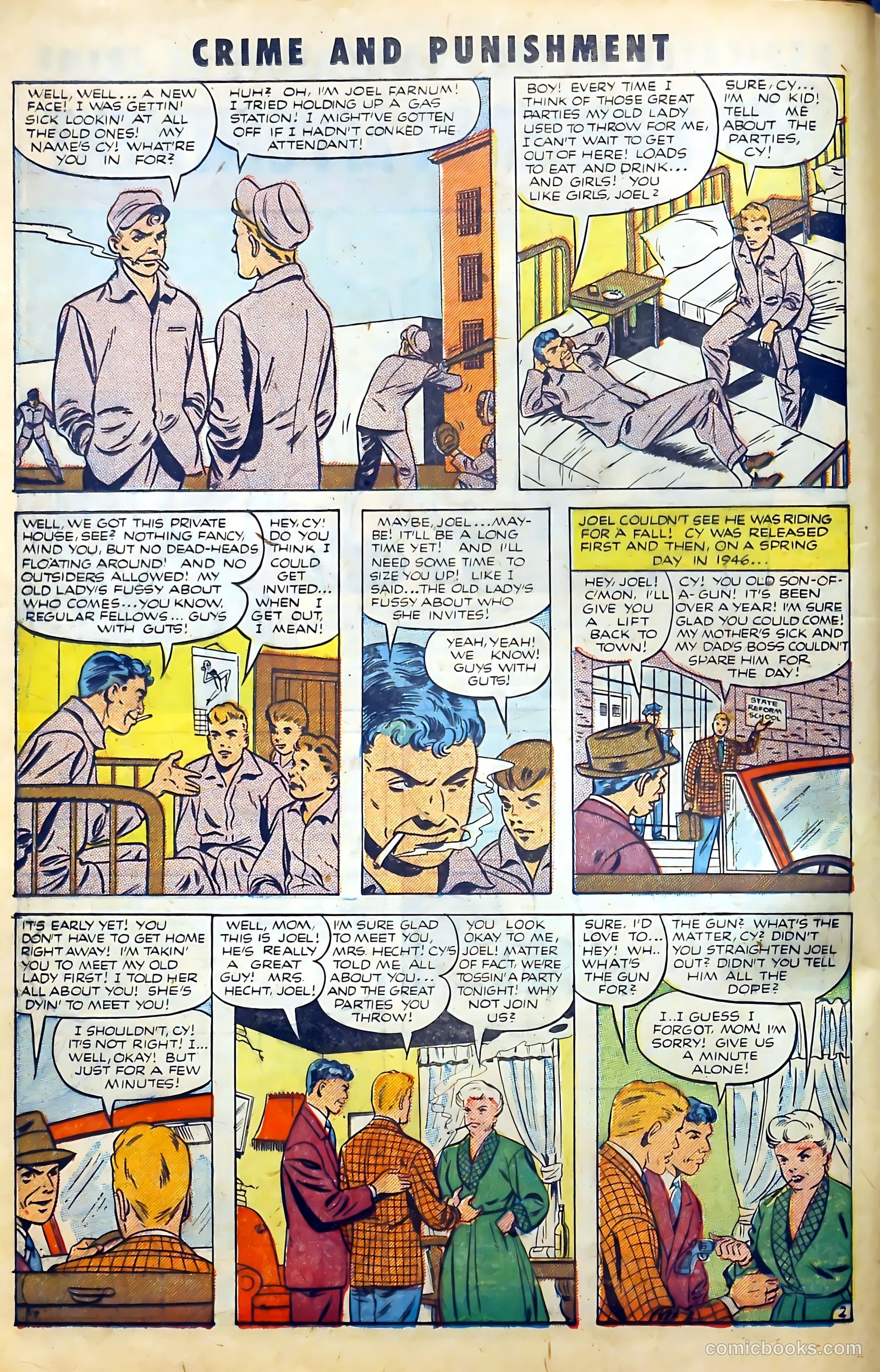 Crime and Punishment #49 (1952) — page 14 of 37