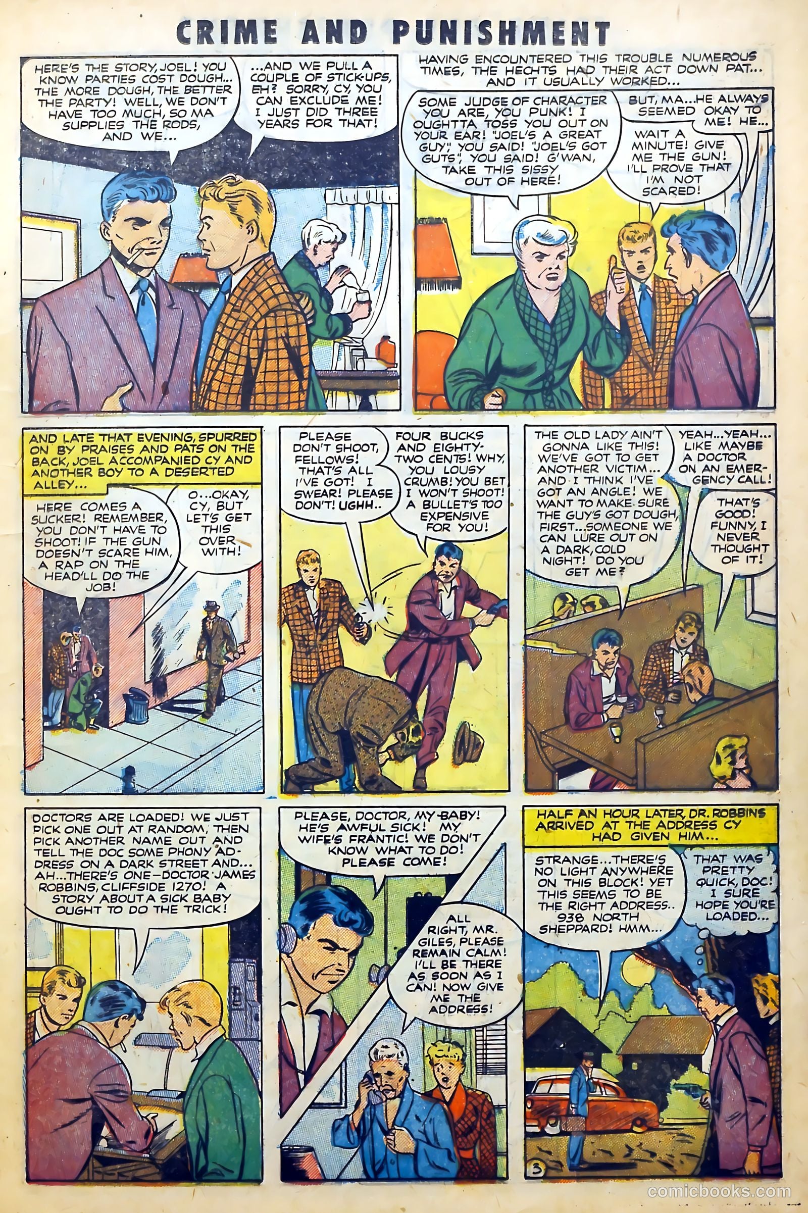 Crime and Punishment #49 (1952) — page 15 of 37
