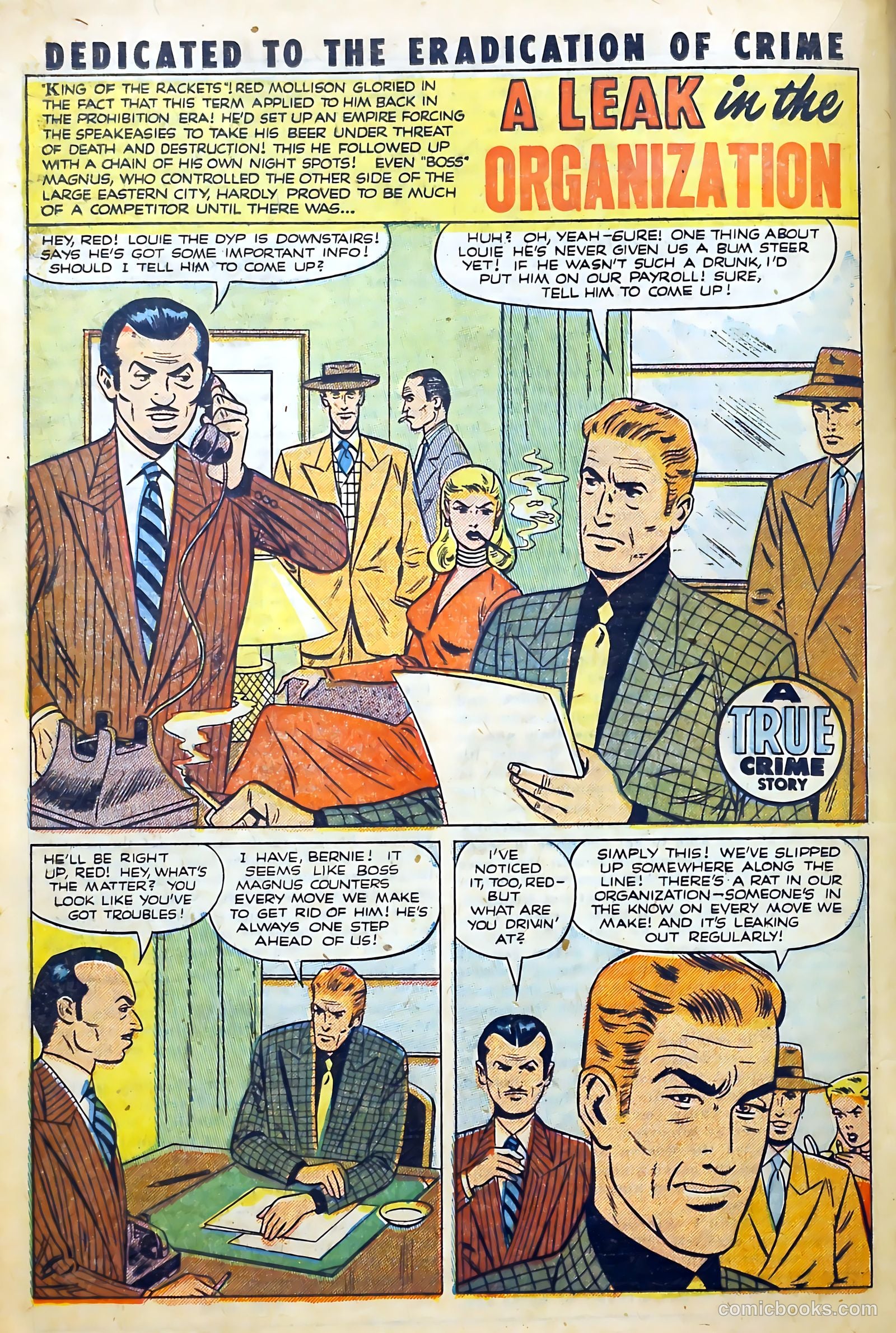 Crime and Punishment #49 (1952) — page 22 of 37