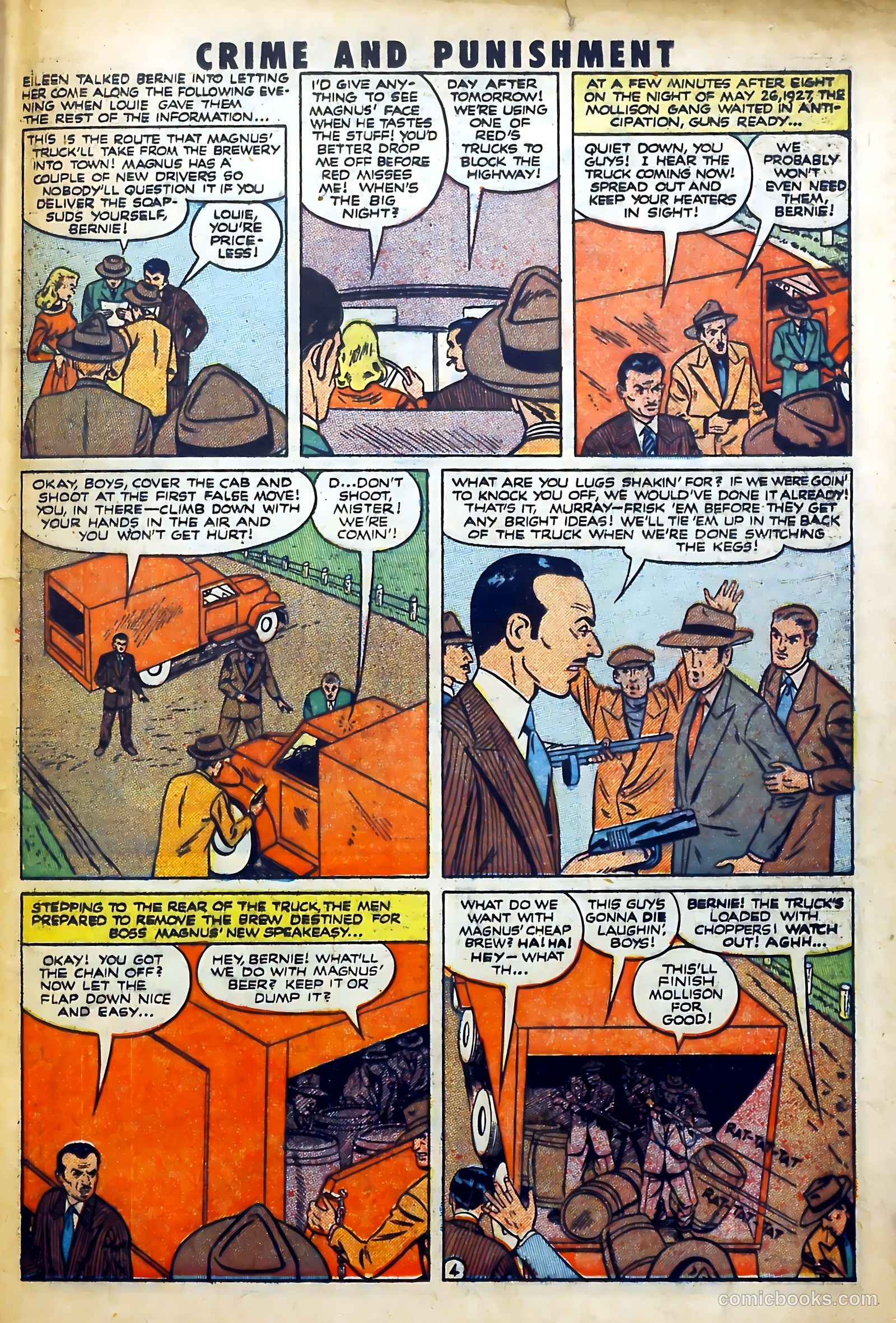 Crime and Punishment #49 (1952) — page 25 of 37