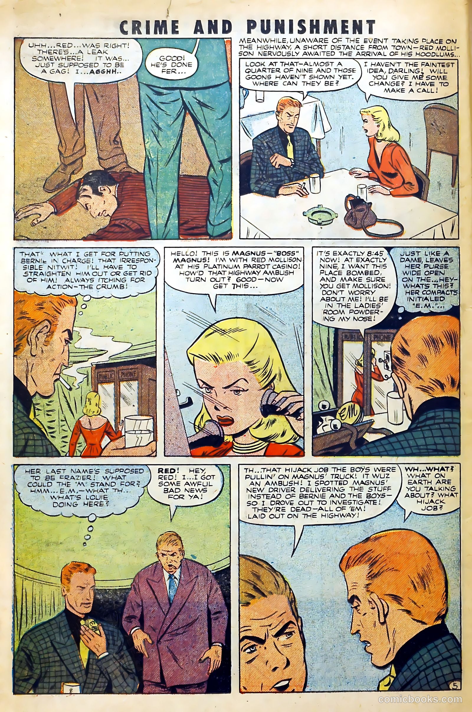 Crime and Punishment #49 (1952) — page 26 of 37
