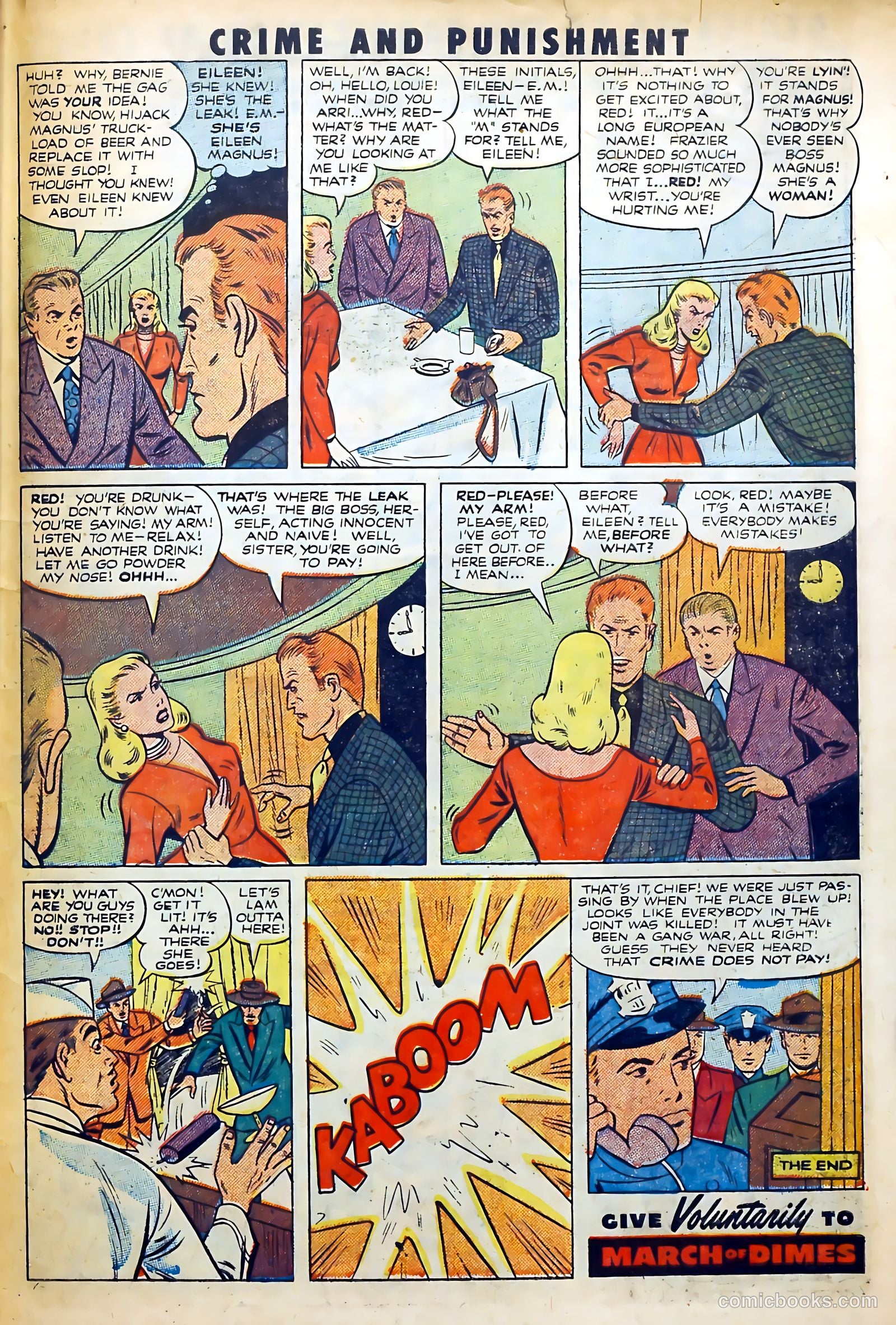 Crime and Punishment #49 (1952) — page 27 of 37