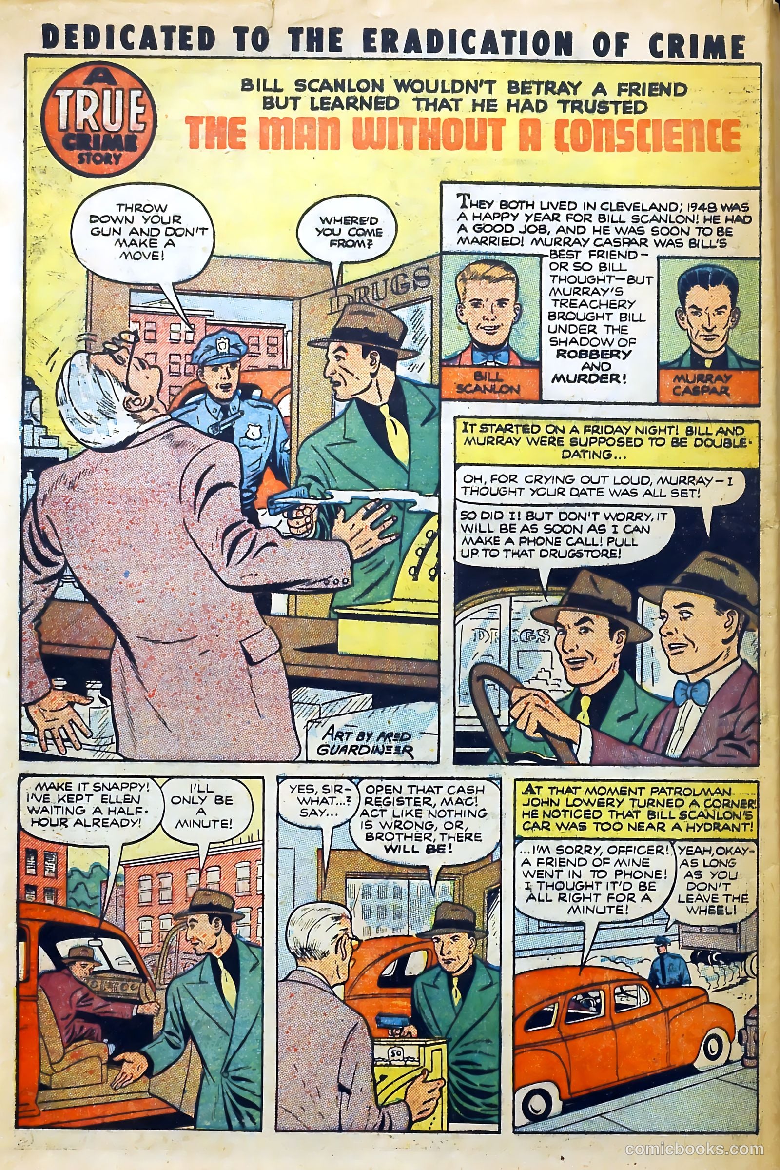 Crime and Punishment #49 (1952) — page 28 of 37