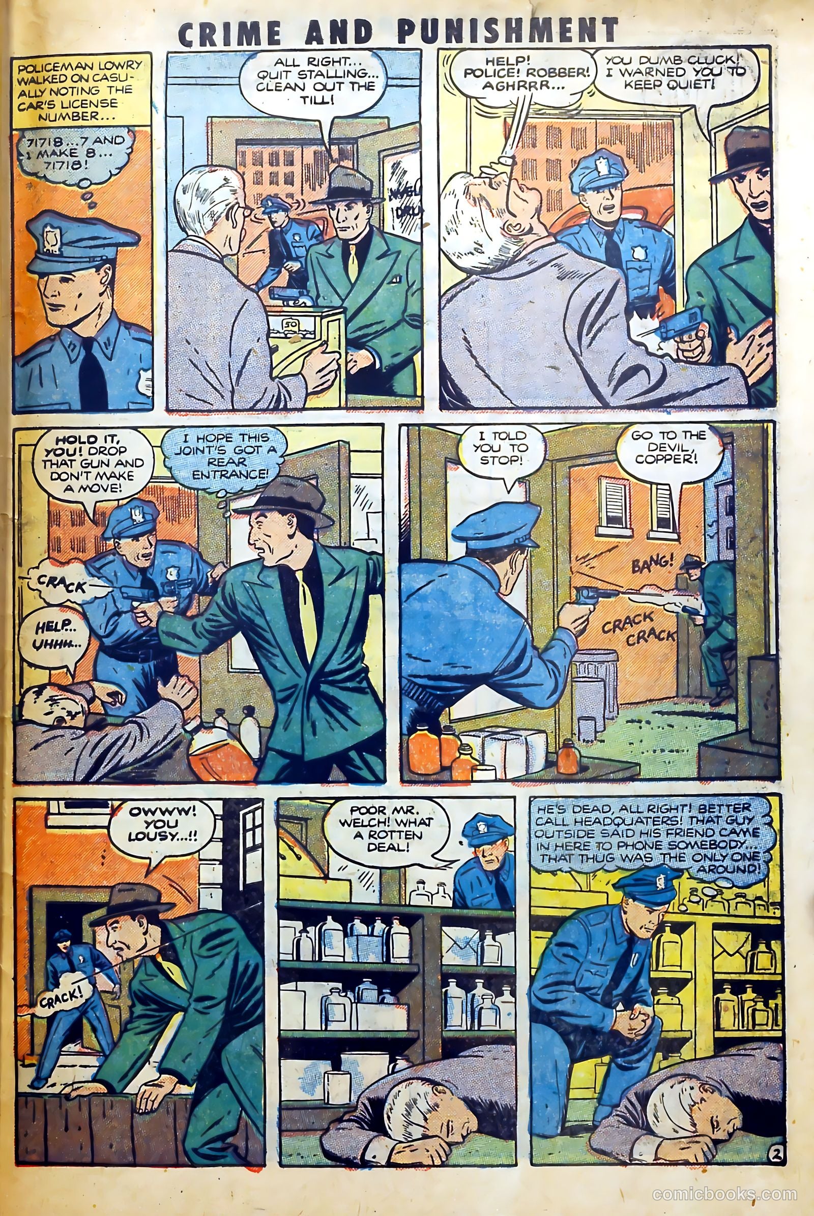 Crime and Punishment #49 (1952) — page 29 of 37
