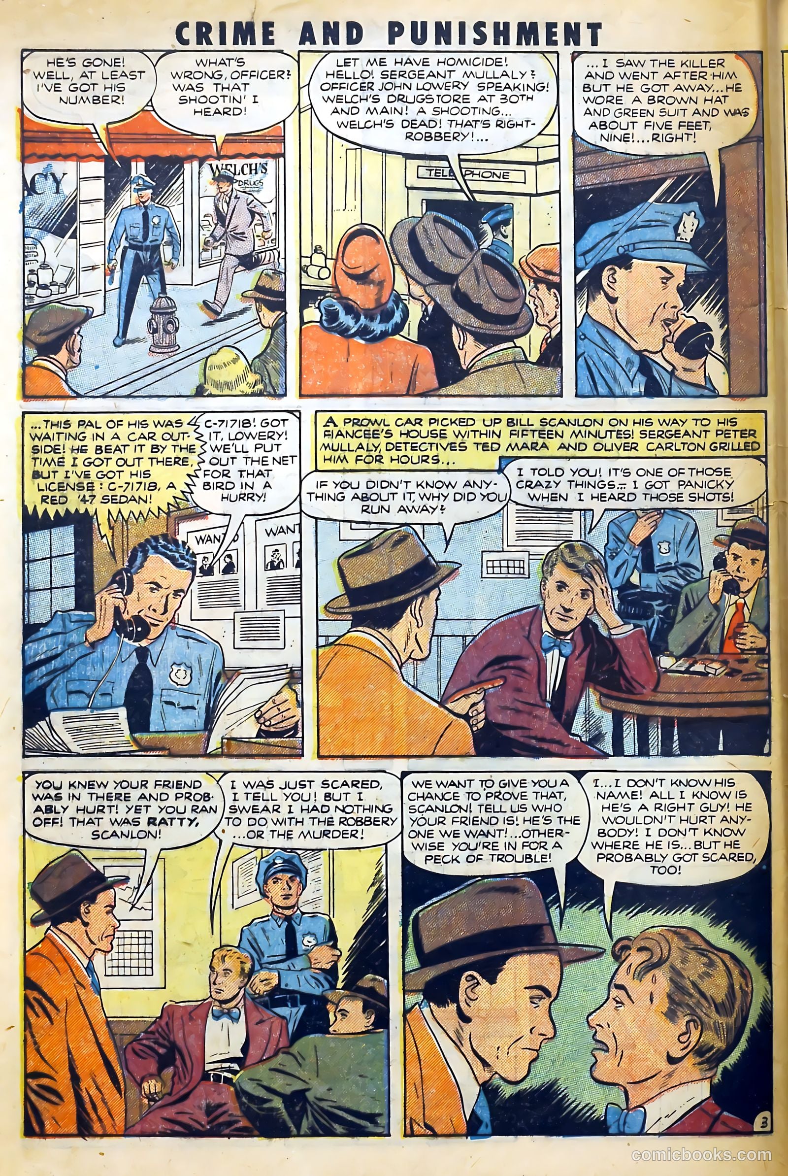 Crime and Punishment #49 (1952) — page 30 of 37