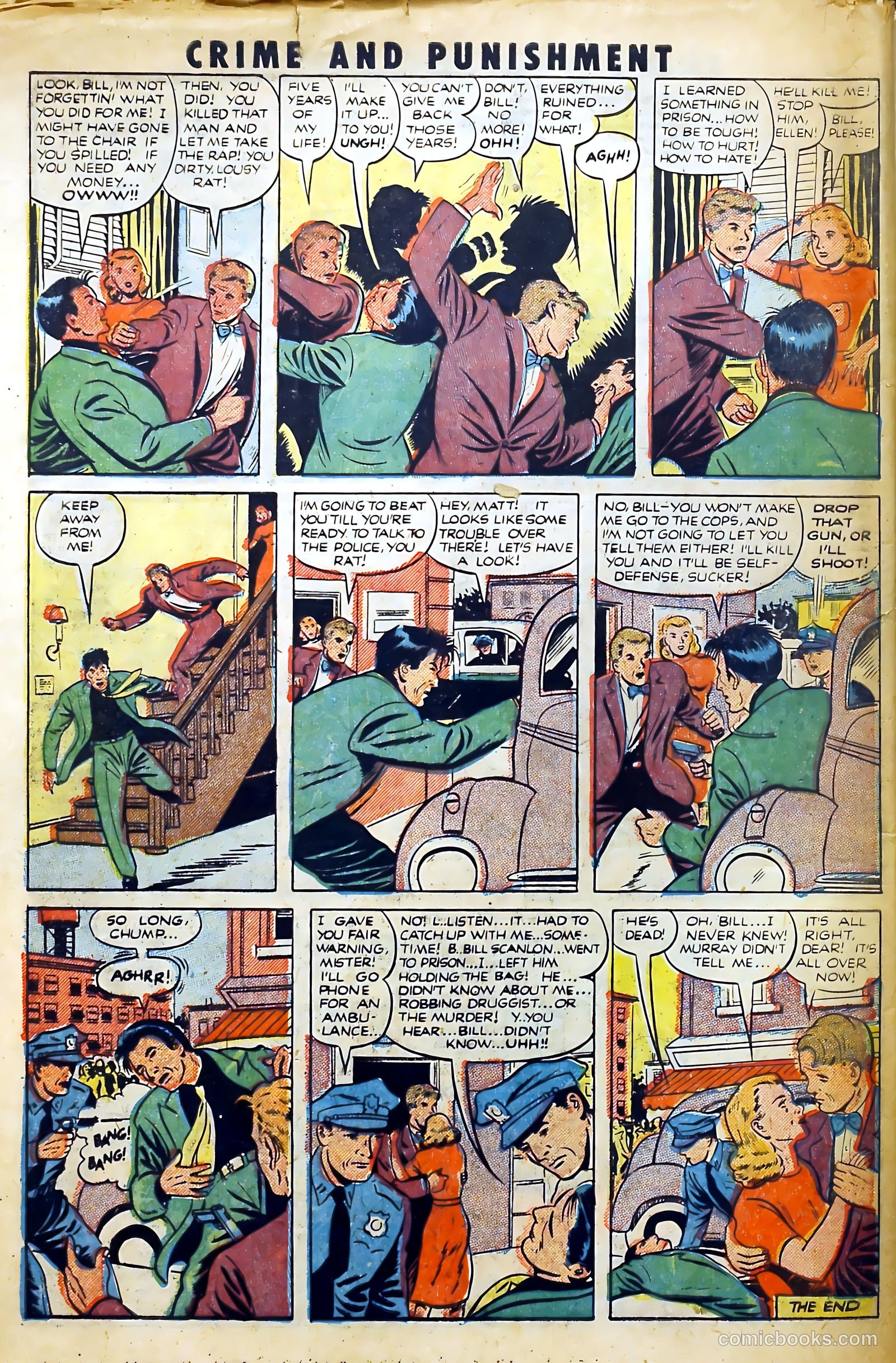 Crime and Punishment #49 (1952) — page 32 of 37