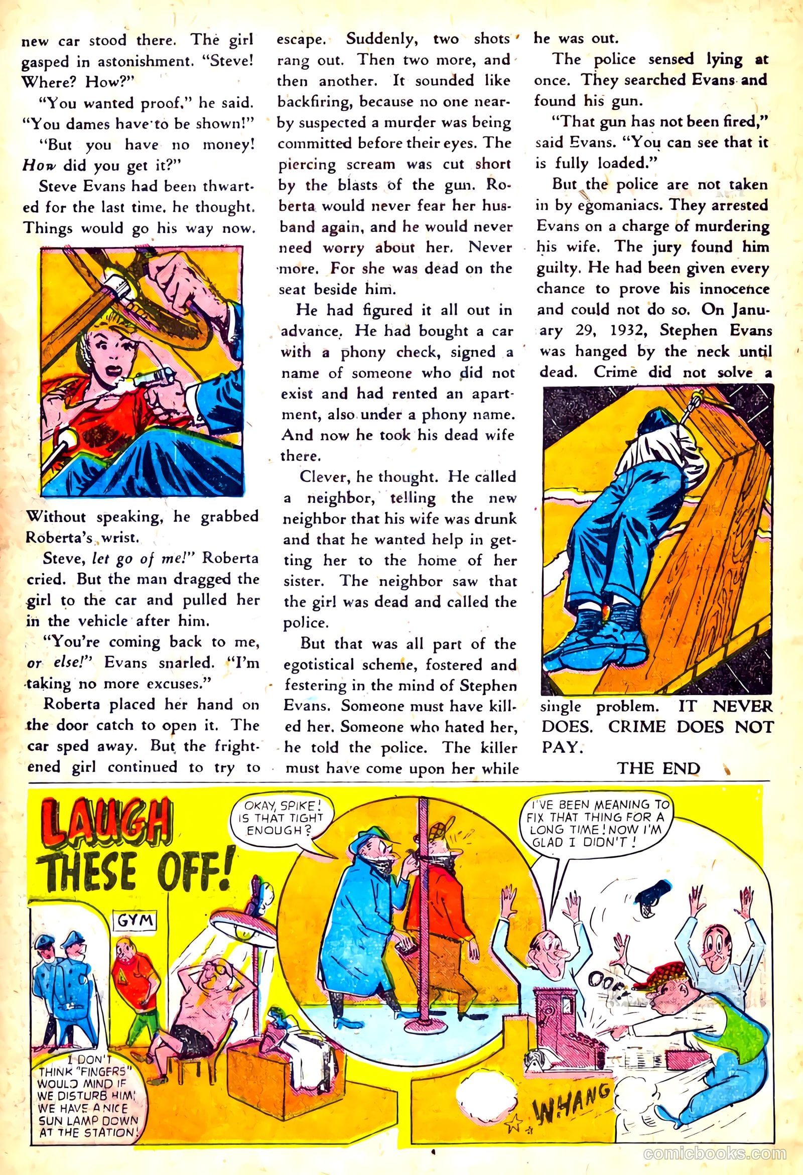 Crime and Punishment #5 (1948, Lev Gleason Publications, Inc.) — page 40 of 52